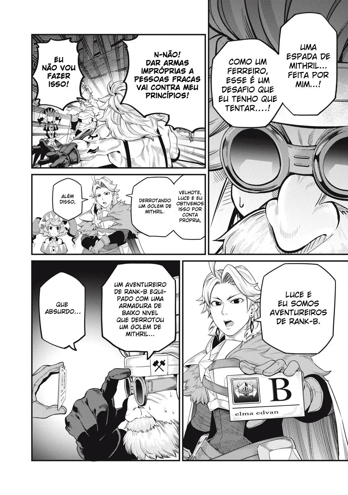 Tsuihou sareta Tensei Juukishi wa Game Chishiki de Musou suru — Cap. 45, pág. 15