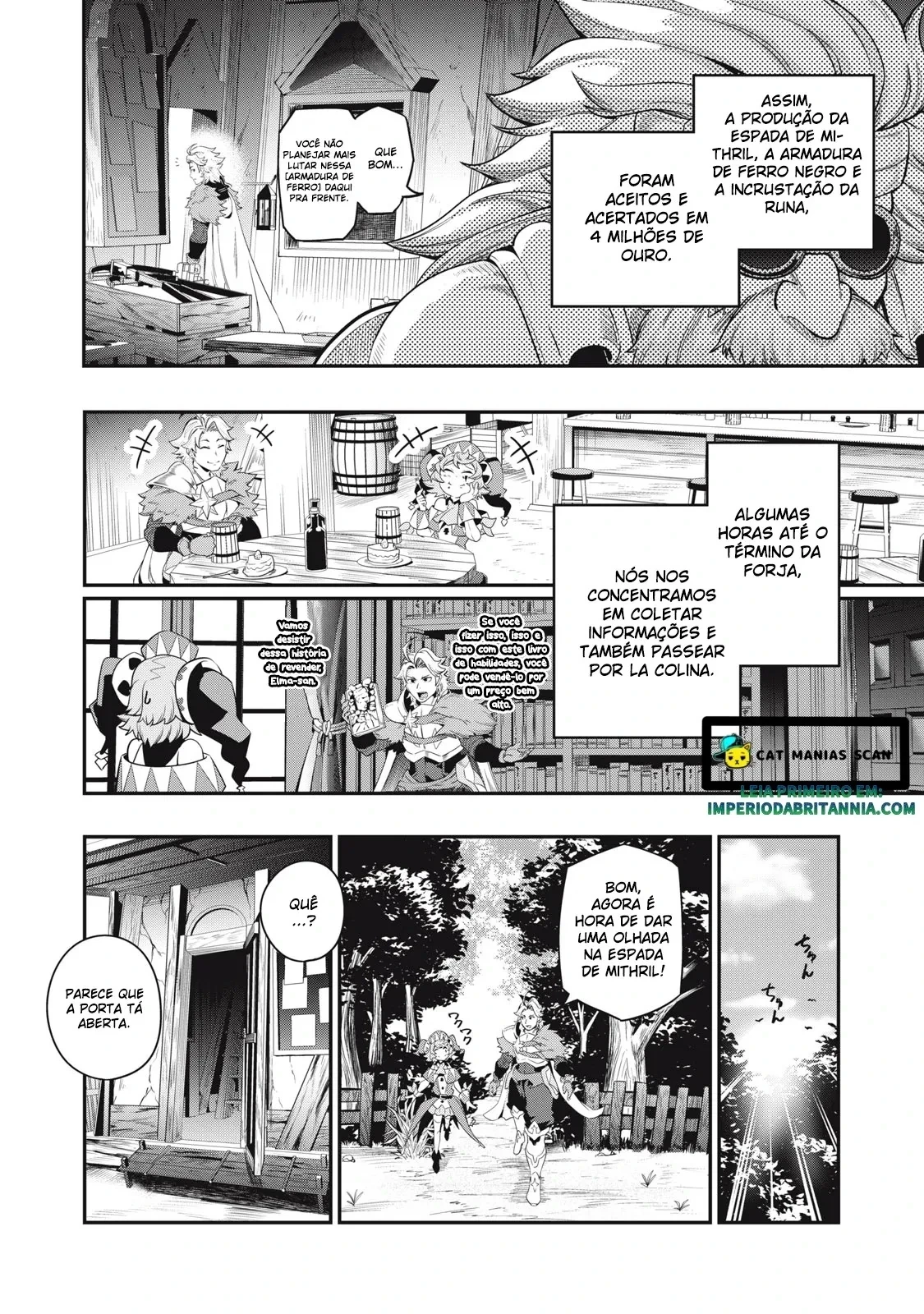 Tsuihou sareta Tensei Juukishi wa Game Chishiki de Musou suru — Cap. 45, pág. 17