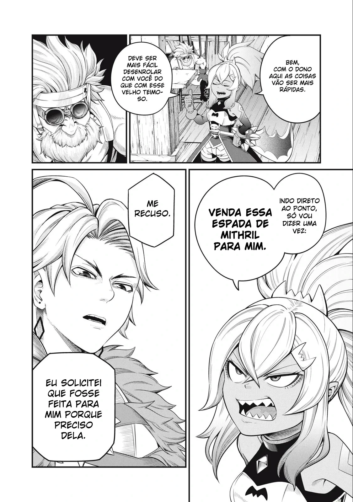 Tsuihou sareta Tensei Juukishi wa Game Chishiki de Musou suru — Cap. 46, pág. 5