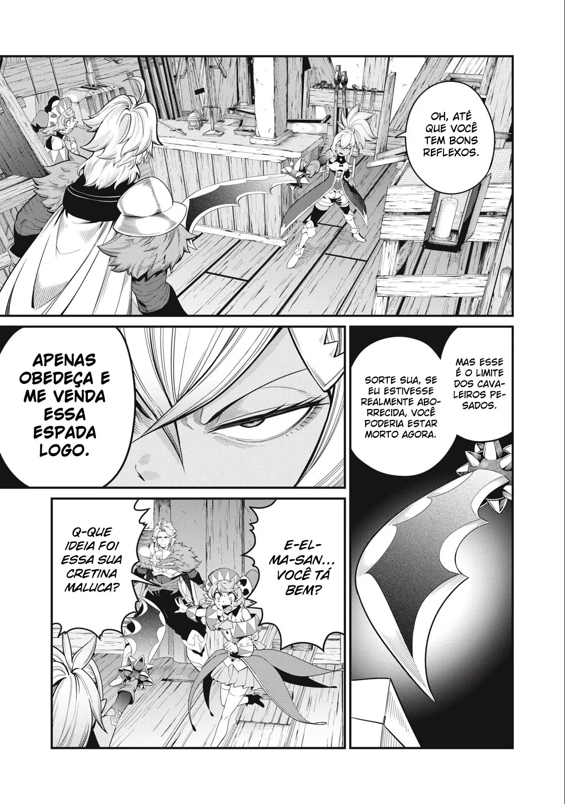 Tsuihou sareta Tensei Juukishi wa Game Chishiki de Musou suru — Cap. 46, pág. 8