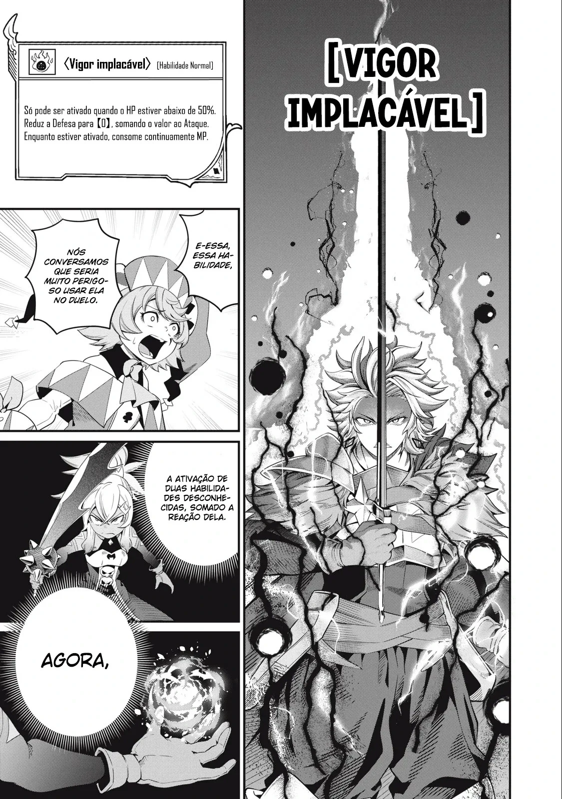 Tsuihou sareta Tensei Juukishi wa Game Chishiki de Musou suru — Cap. 47, pág. 8