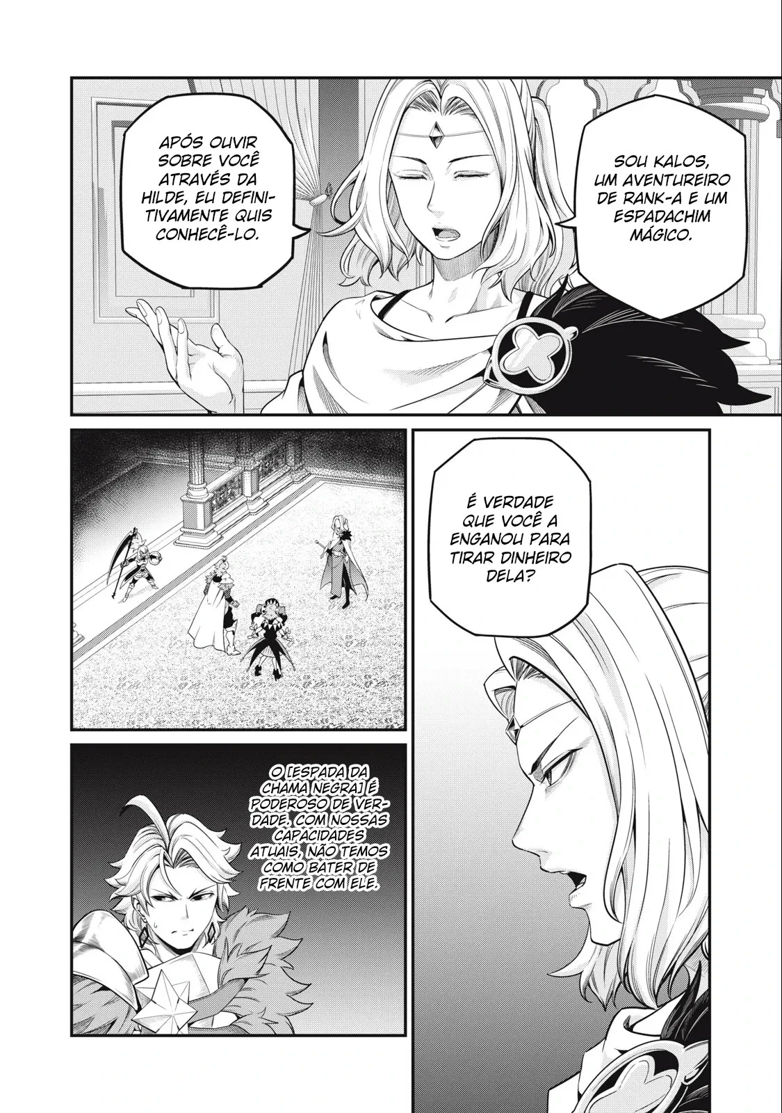 Tsuihou sareta Tensei Juukishi wa Game Chishiki de Musou suru — Cap. 48, pág. 5