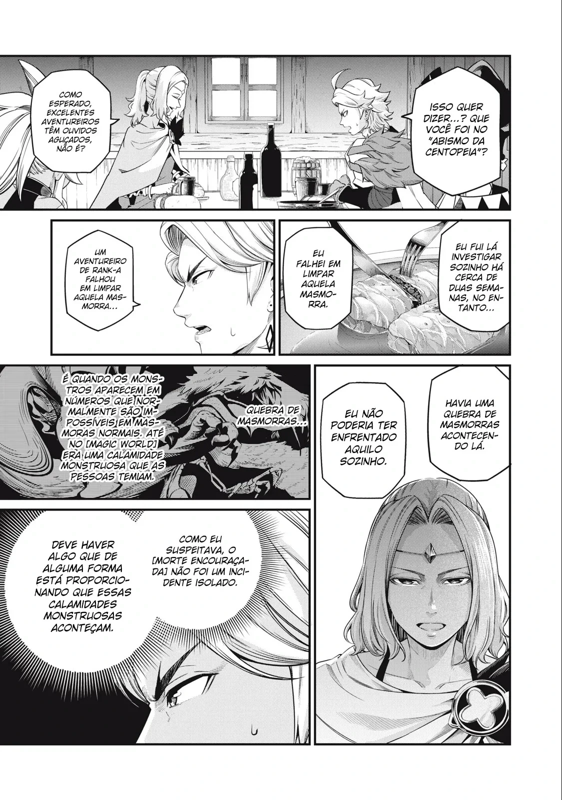 Tsuihou sareta Tensei Juukishi wa Game Chishiki de Musou suru — Cap. 48, pág. 10