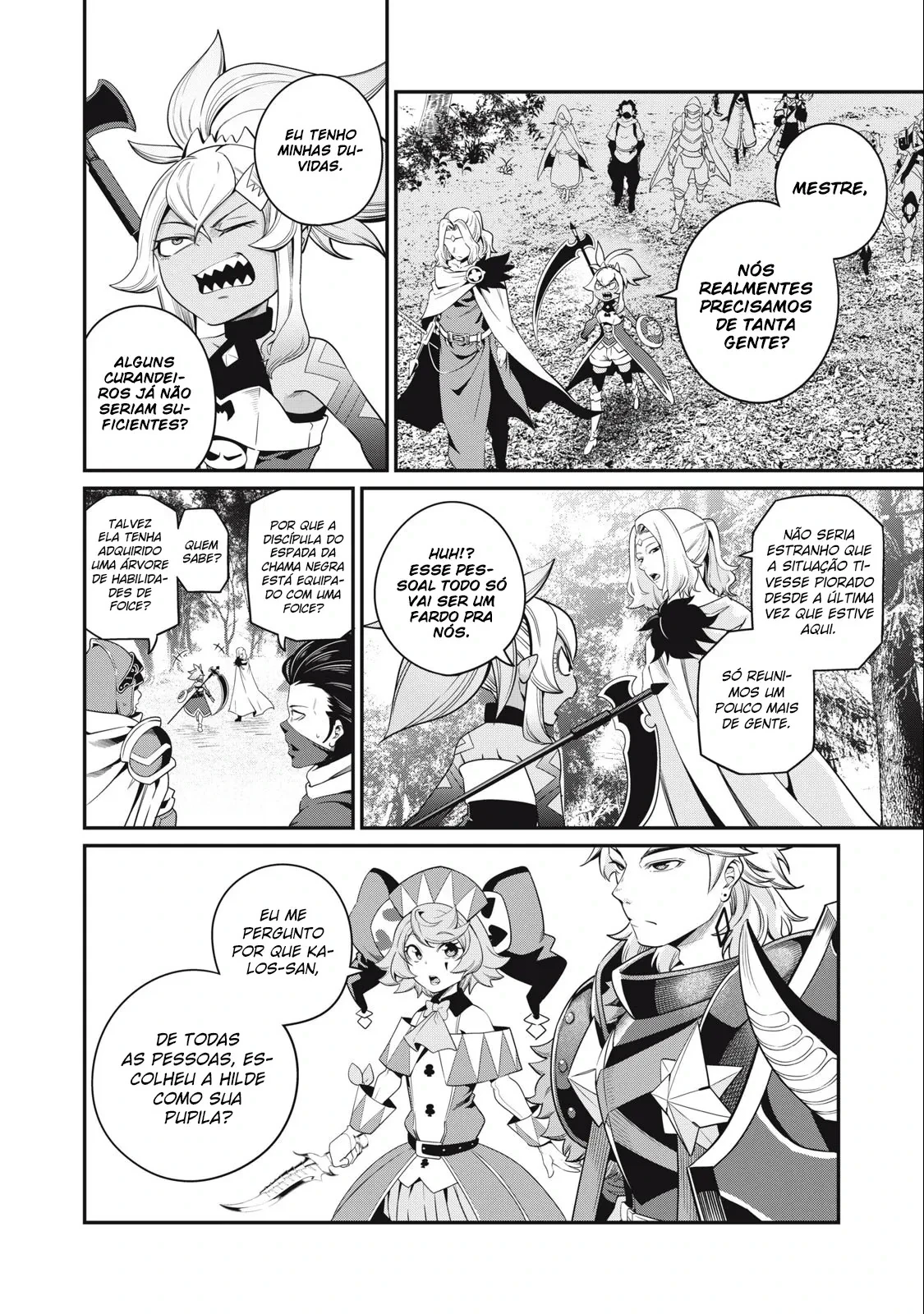 Tsuihou sareta Tensei Juukishi wa Game Chishiki de Musou suru — Cap. 49, pág. 3