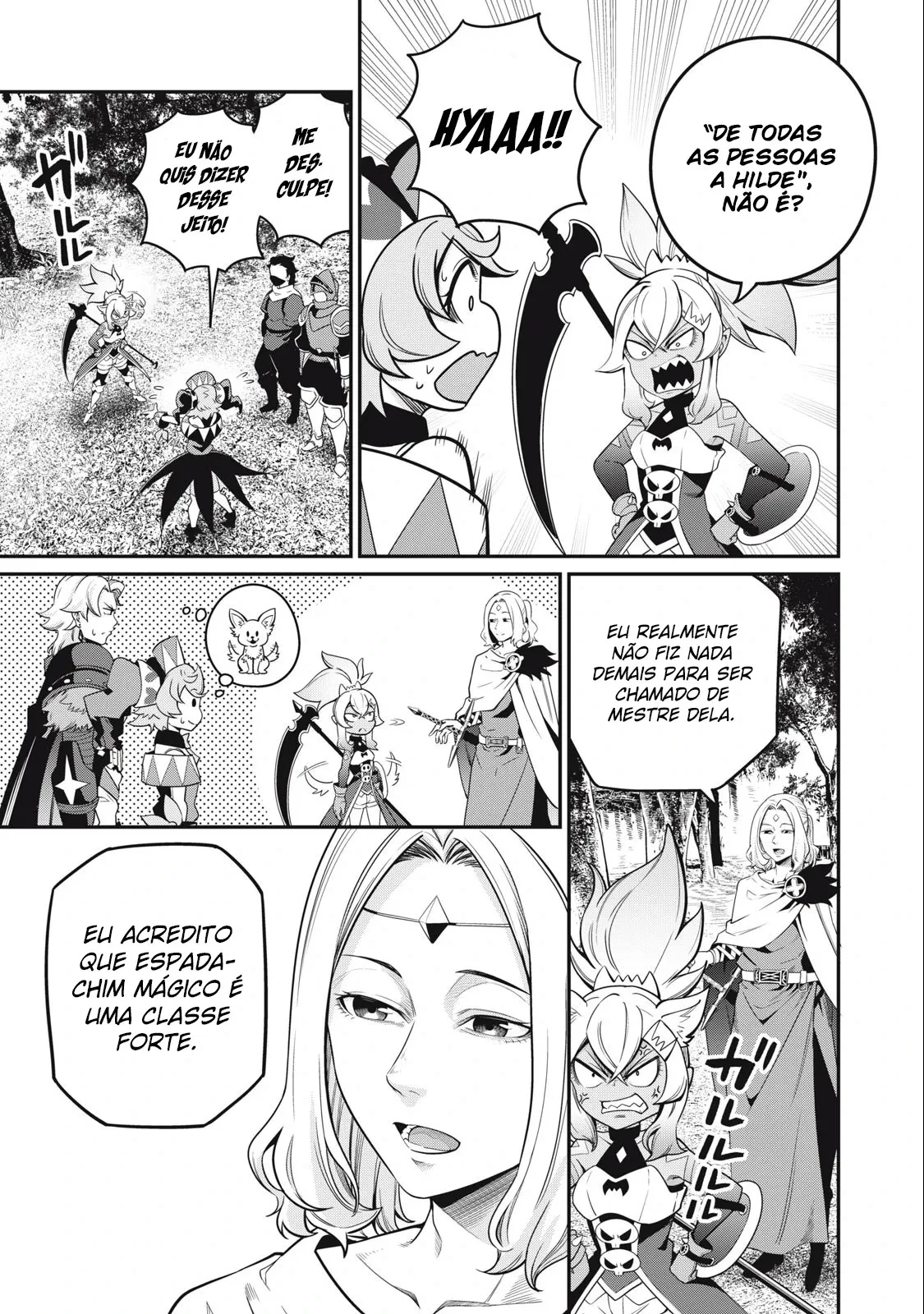 Tsuihou sareta Tensei Juukishi wa Game Chishiki de Musou suru — Cap. 49, pág. 4