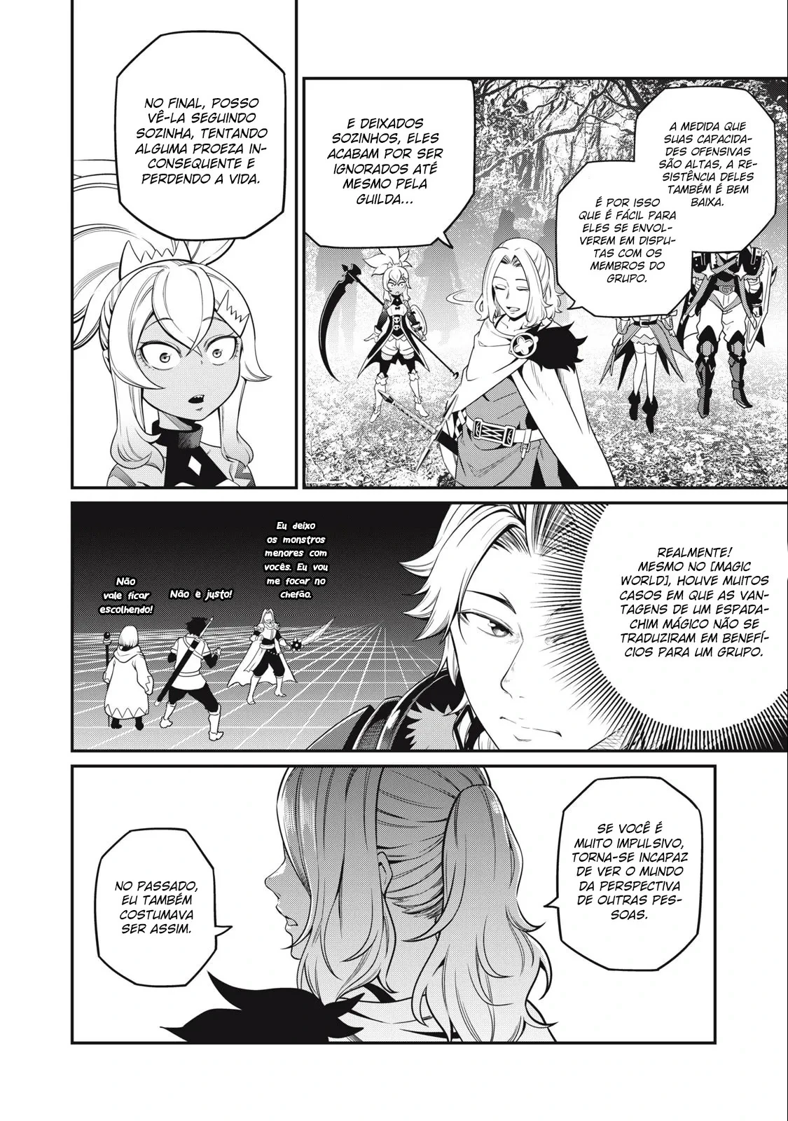 Tsuihou sareta Tensei Juukishi wa Game Chishiki de Musou suru — Cap. 49, pág. 5