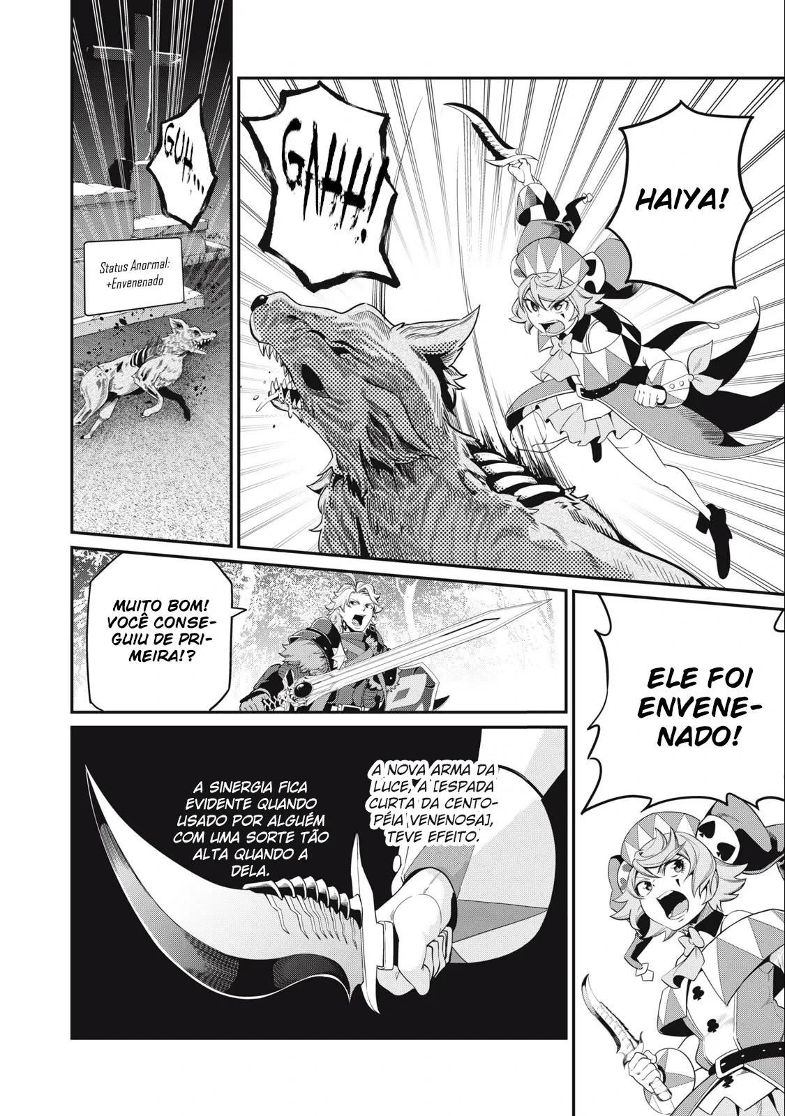 Tsuihou sareta Tensei Juukishi wa Game Chishiki de Musou suru — Cap. 49, pág. 11