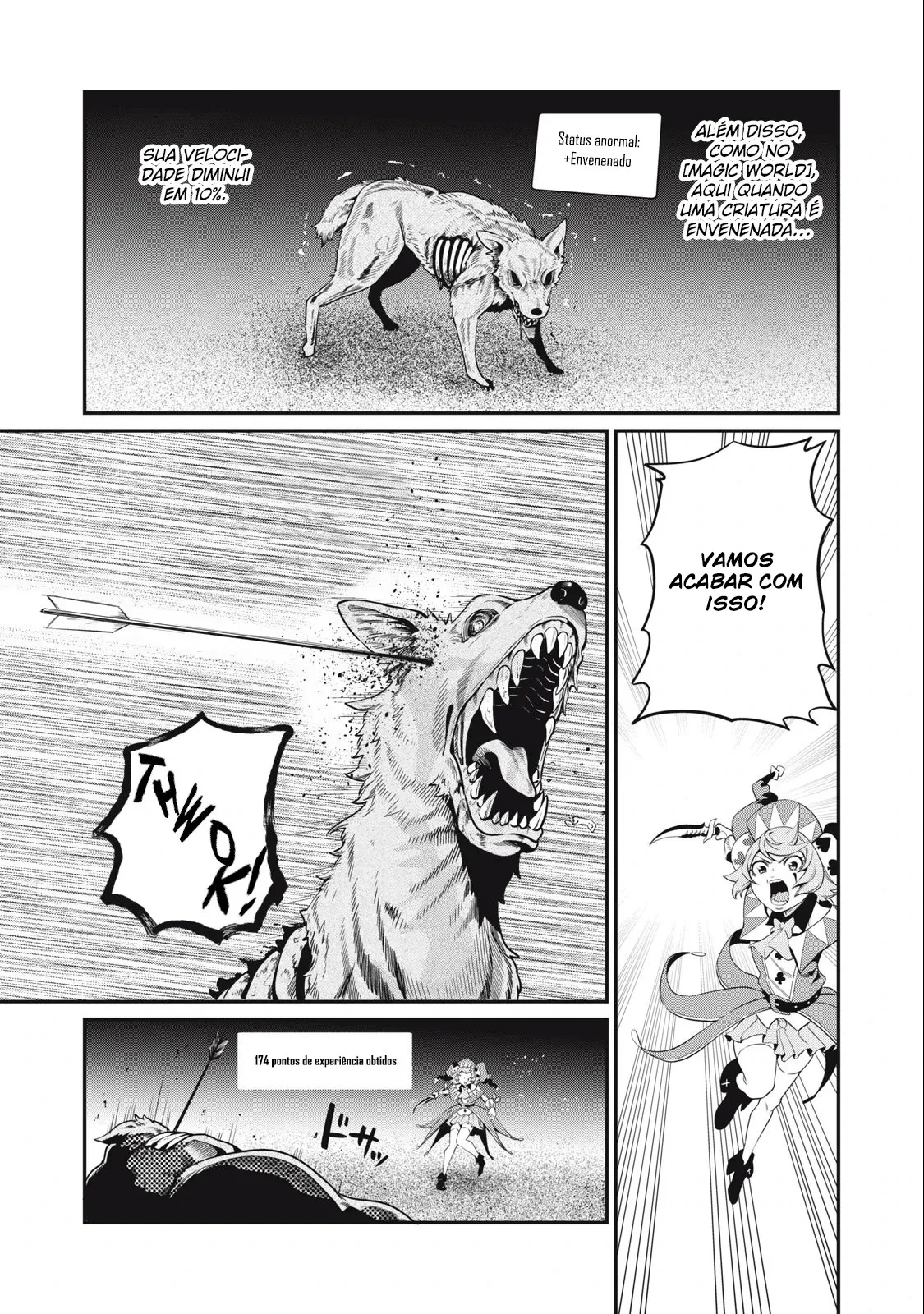 Tsuihou sareta Tensei Juukishi wa Game Chishiki de Musou suru — Cap. 49, pág. 12