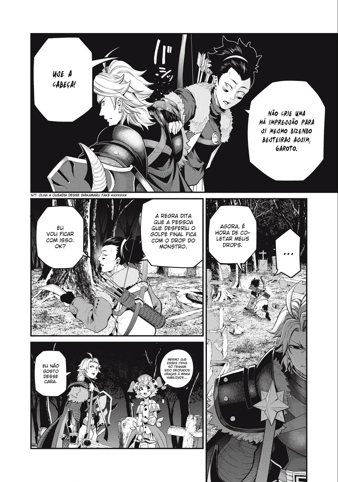 Tsuihou sareta Tensei Juukishi wa Game Chishiki de Musou suru — Cap. 50, pág. 10