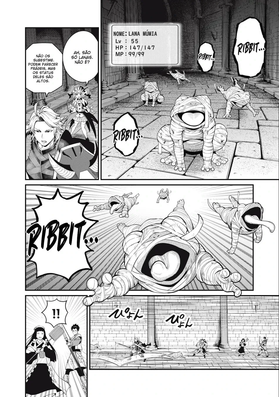 Tsuihou sareta Tensei Juukishi wa Game Chishiki de Musou suru — Cap. 51, pág. 8