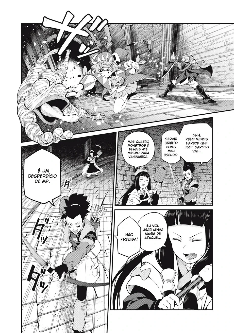 Tsuihou sareta Tensei Juukishi wa Game Chishiki de Musou suru — Cap. 51, pág. 10