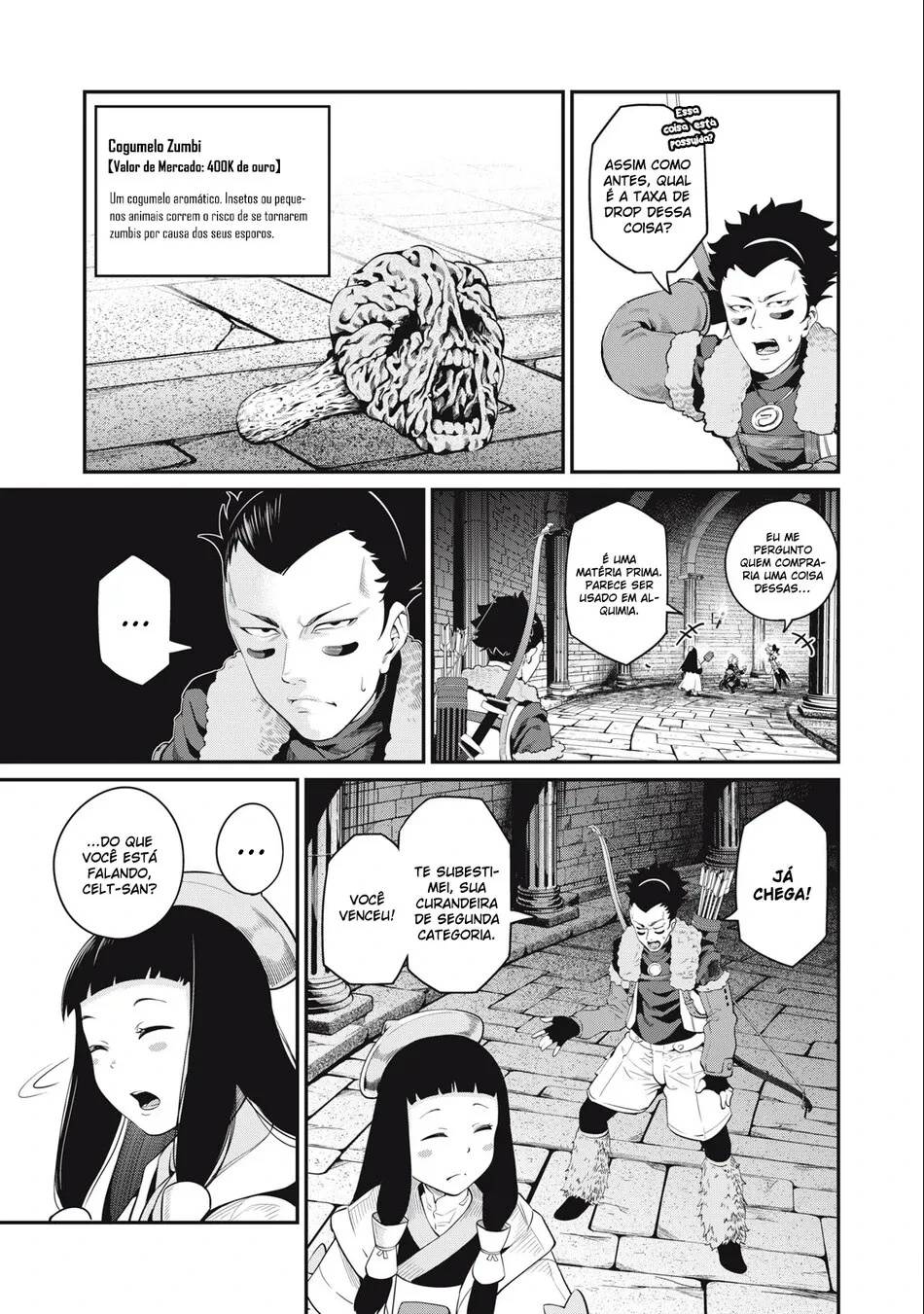 Tsuihou sareta Tensei Juukishi wa Game Chishiki de Musou suru — Cap. 52, pág. 5