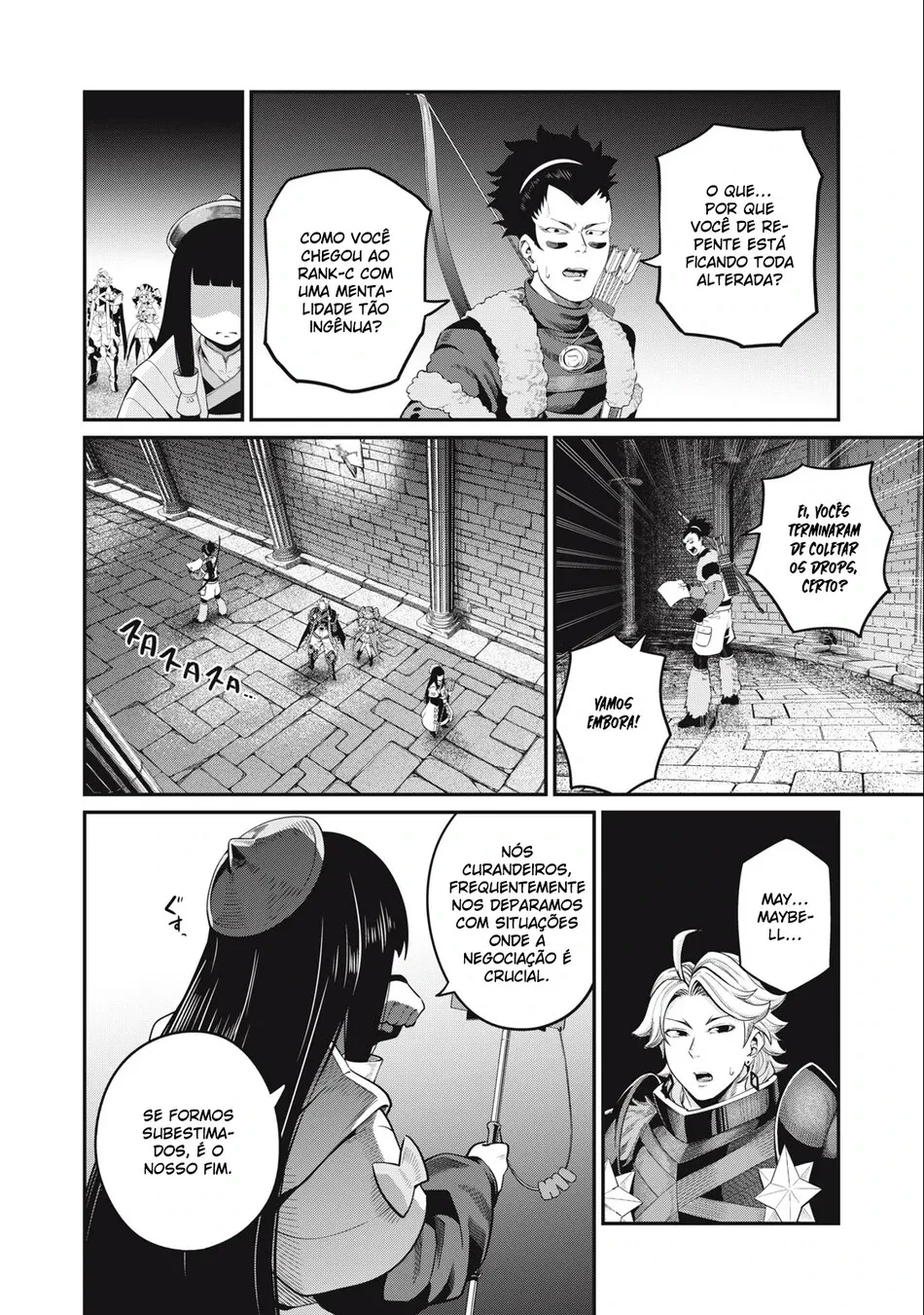 Tsuihou sareta Tensei Juukishi wa Game Chishiki de Musou suru — Cap. 52, pág. 8