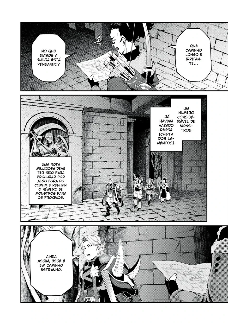 Tsuihou sareta Tensei Juukishi wa Game Chishiki de Musou suru — Cap. 52, pág. 10