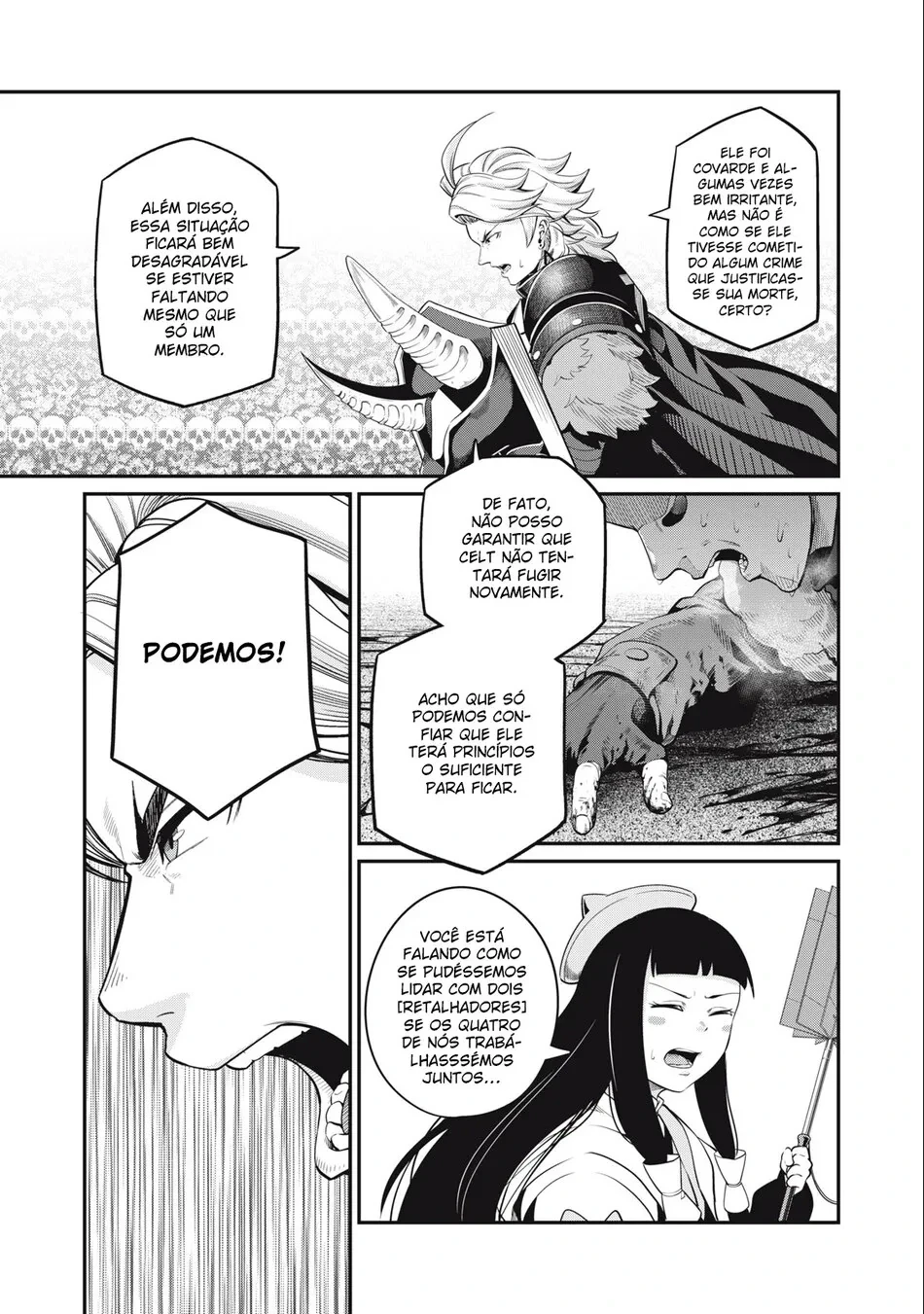 Tsuihou sareta Tensei Juukishi wa Game Chishiki de Musou suru — Cap. 54, pág. 7
