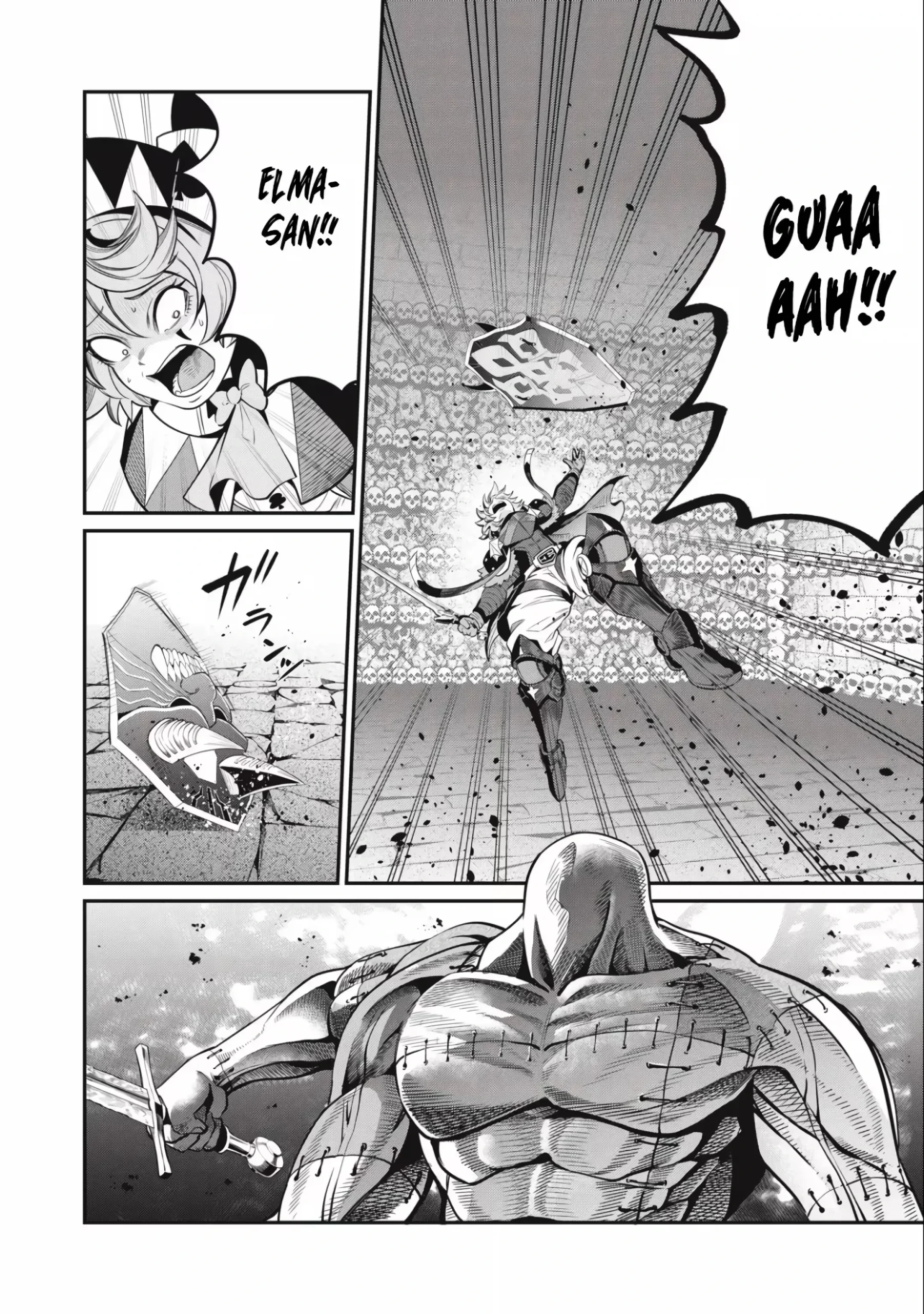 Tsuihou sareta Tensei Juukishi wa Game Chishiki de Musou suru — Cap. 55, pág. 15