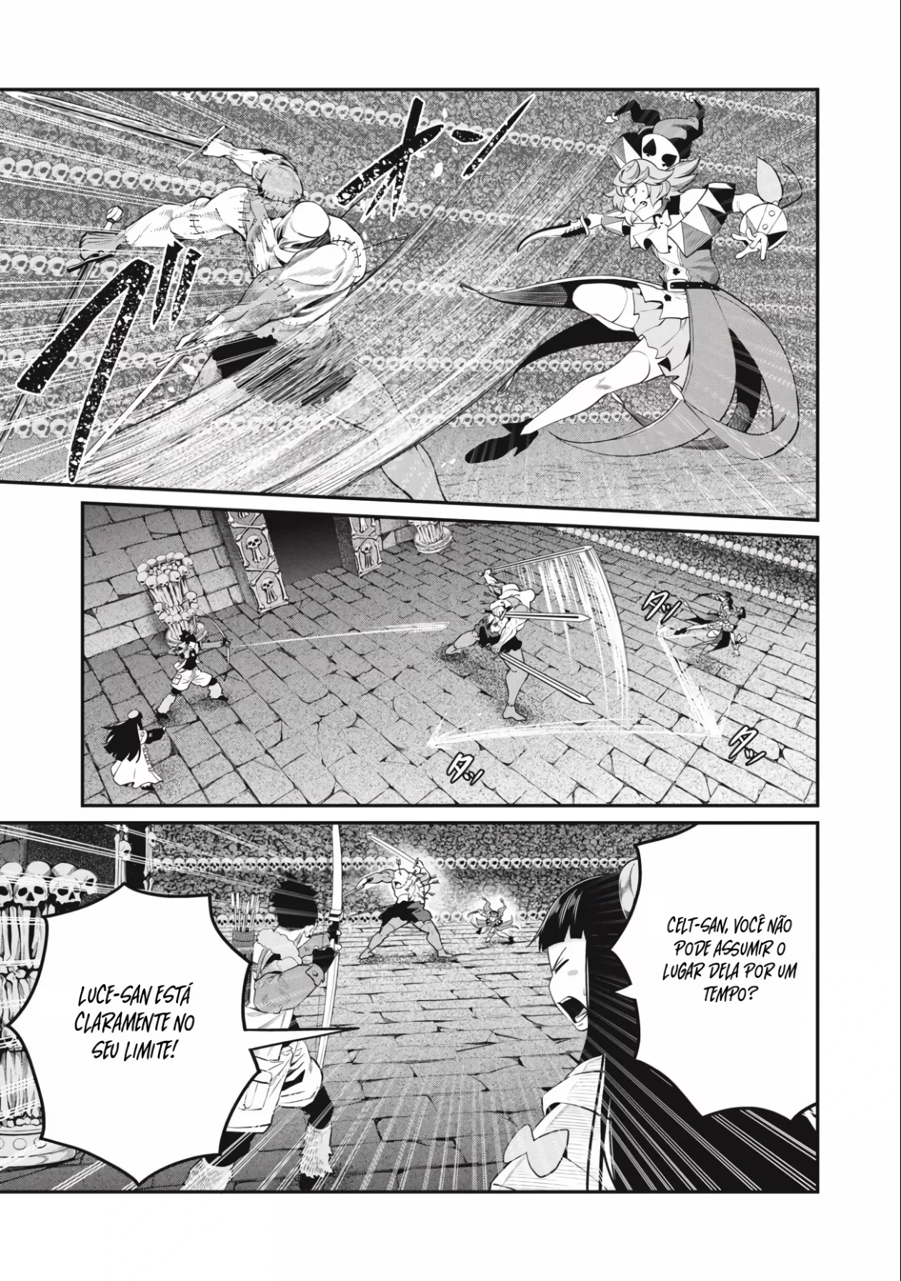 Tsuihou sareta Tensei Juukishi wa Game Chishiki de Musou suru — Cap. 57, pág. 4
