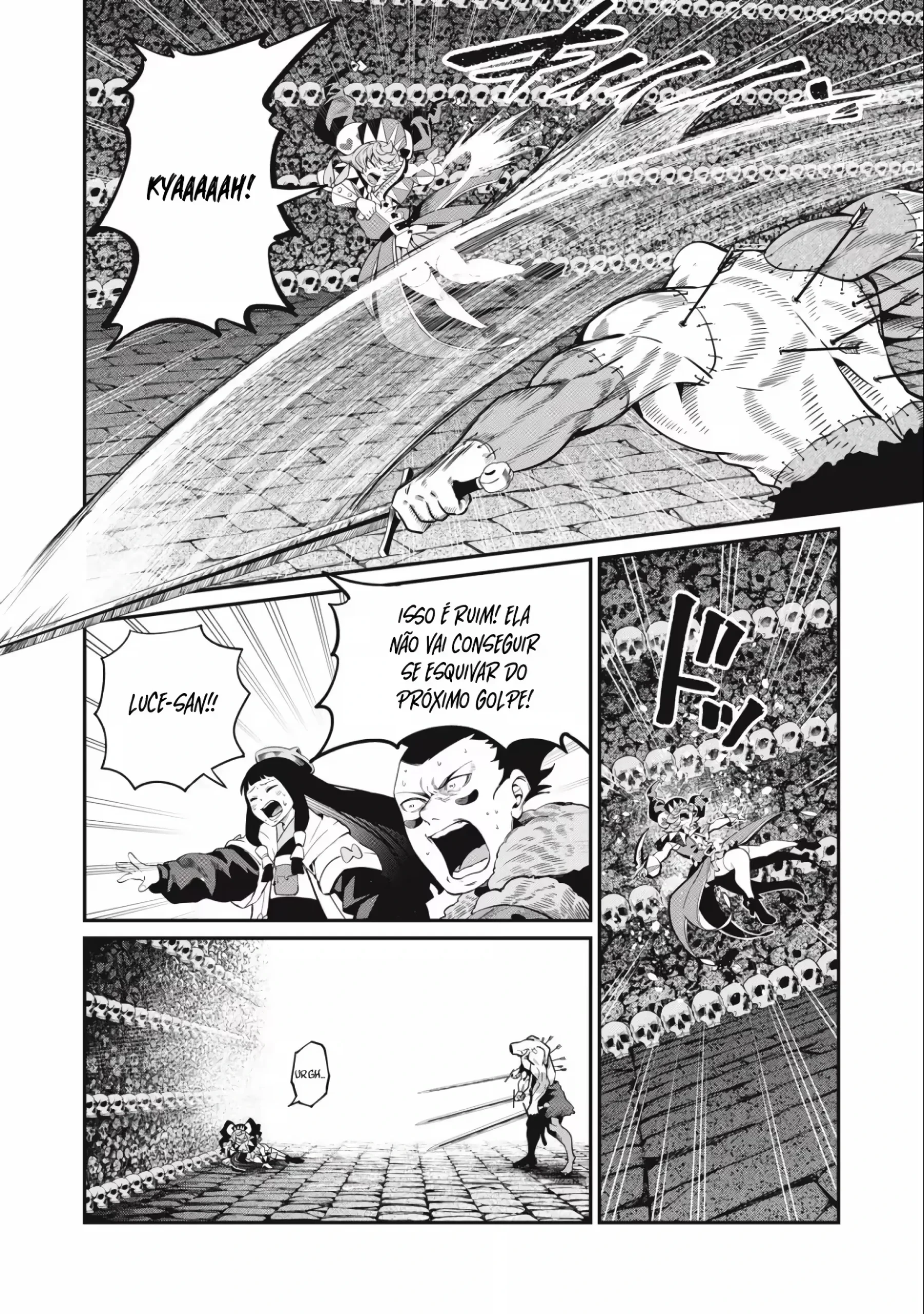 Tsuihou sareta Tensei Juukishi wa Game Chishiki de Musou suru — Cap. 57, pág. 7