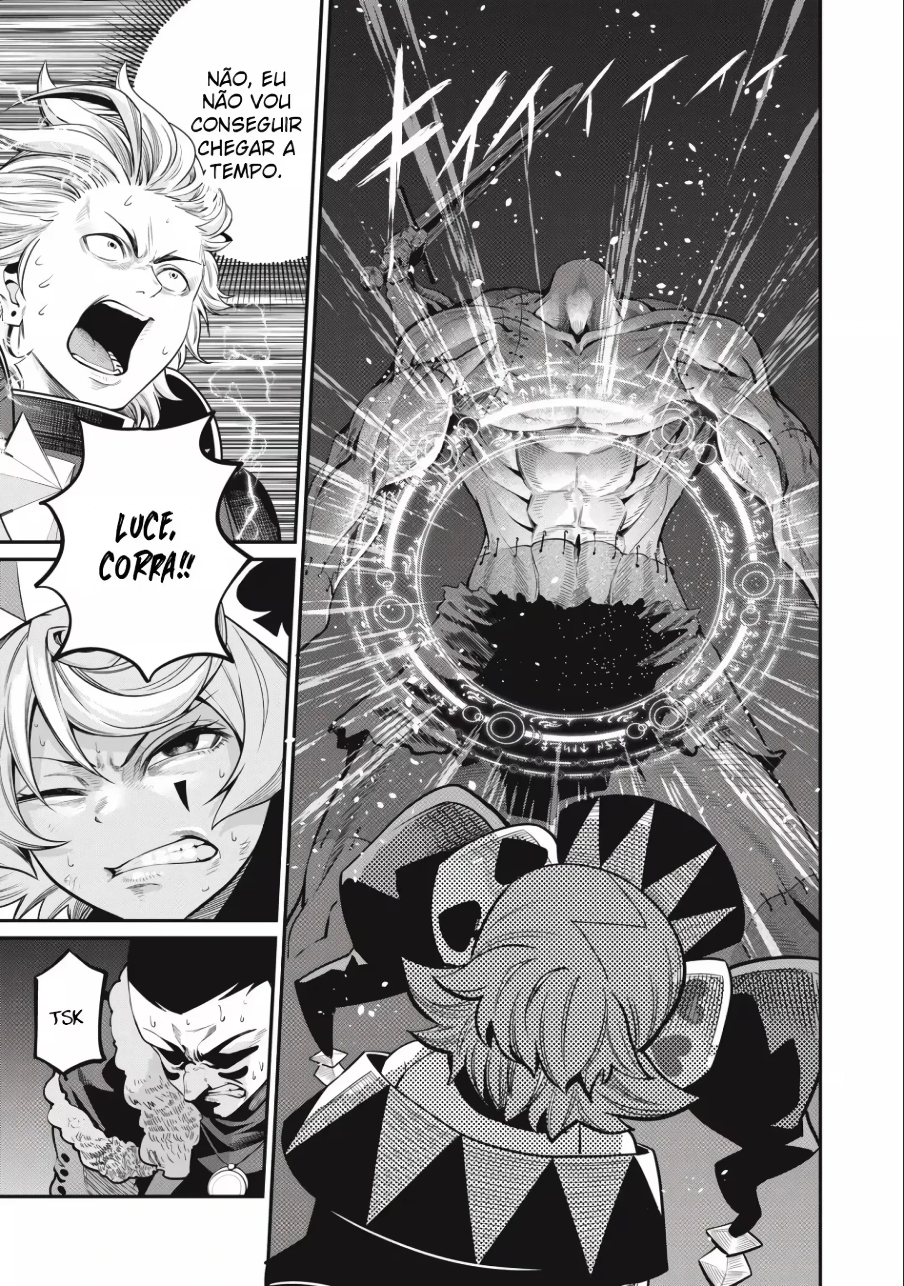 Tsuihou sareta Tensei Juukishi wa Game Chishiki de Musou suru — Cap. 57, pág. 8