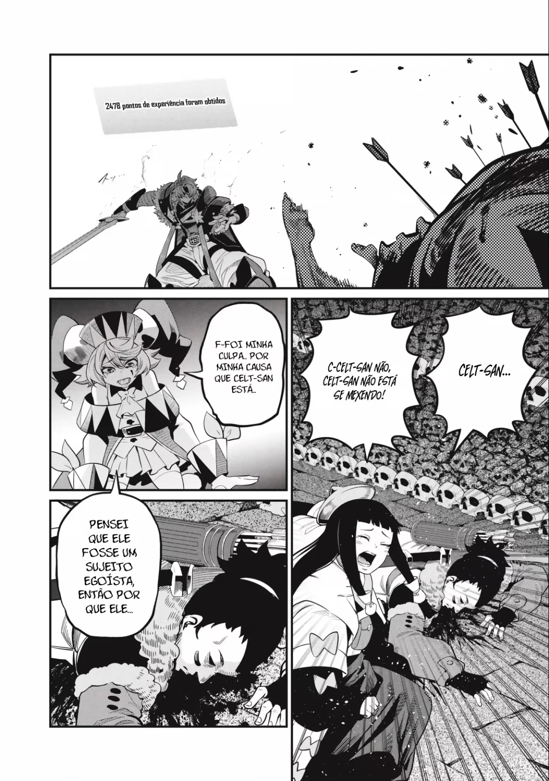 Tsuihou sareta Tensei Juukishi wa Game Chishiki de Musou suru — Cap. 57, pág. 12