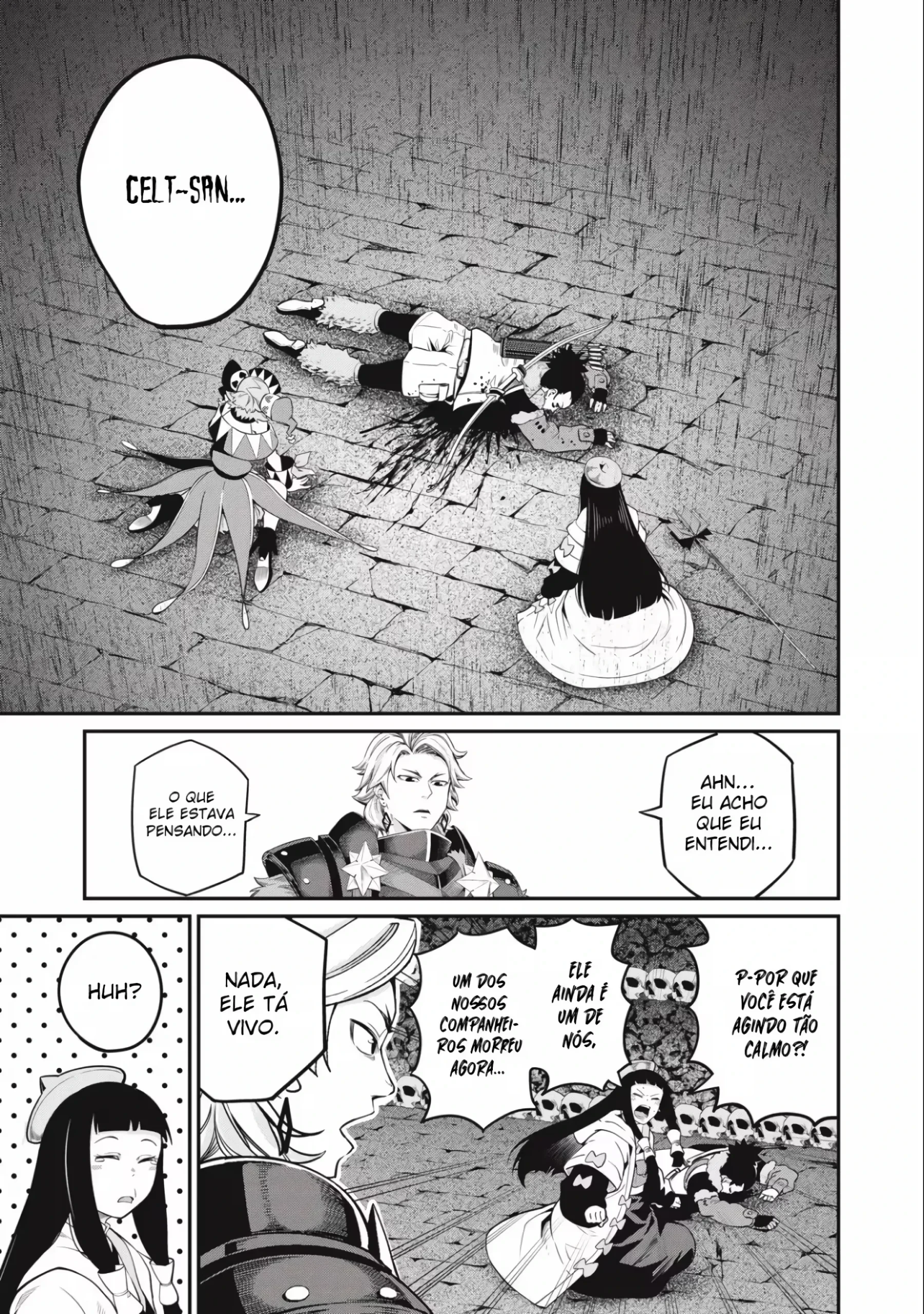 Tsuihou sareta Tensei Juukishi wa Game Chishiki de Musou suru — Cap. 57, pág. 13