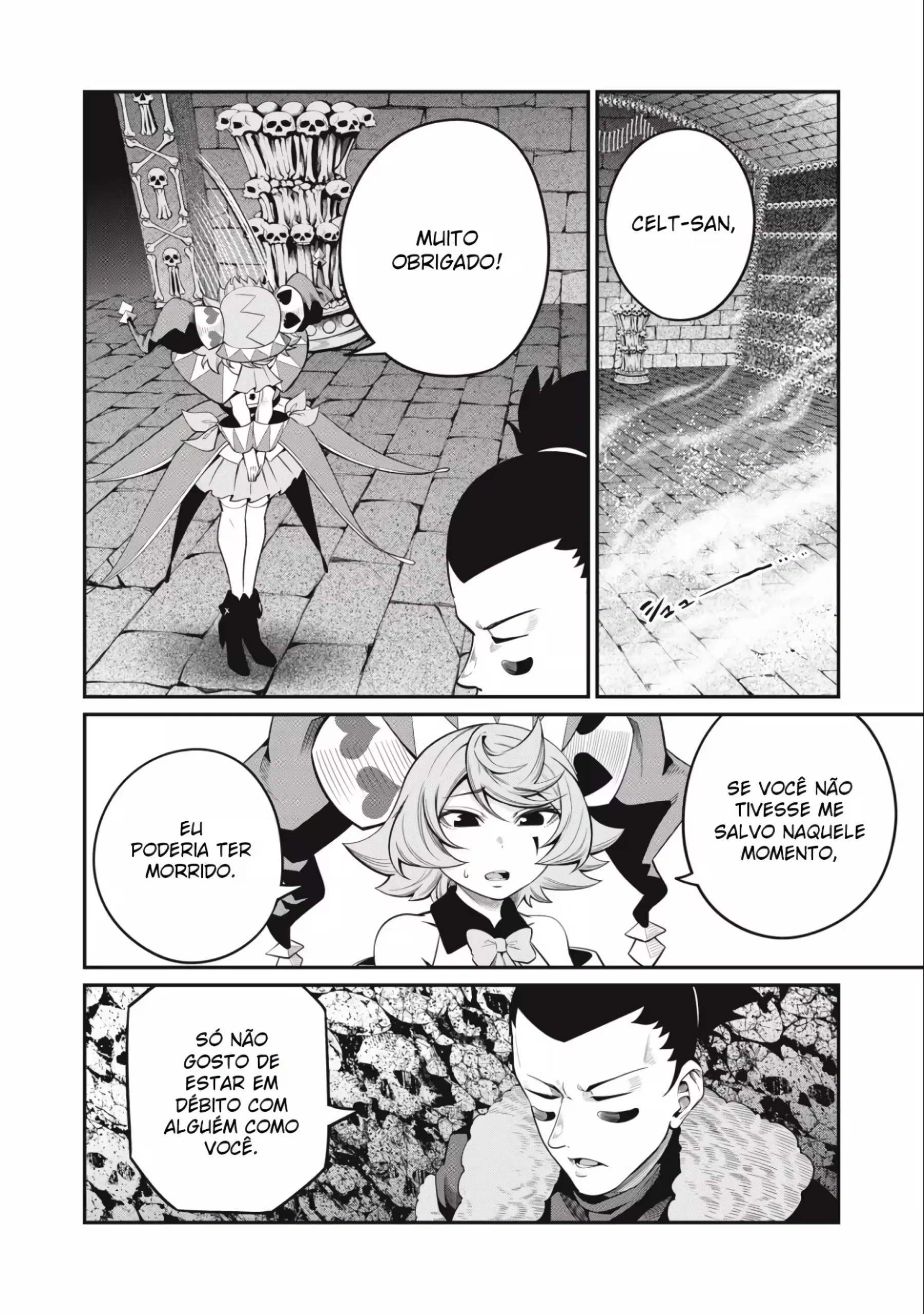 Tsuihou sareta Tensei Juukishi wa Game Chishiki de Musou suru — Cap. 58, pág. 3