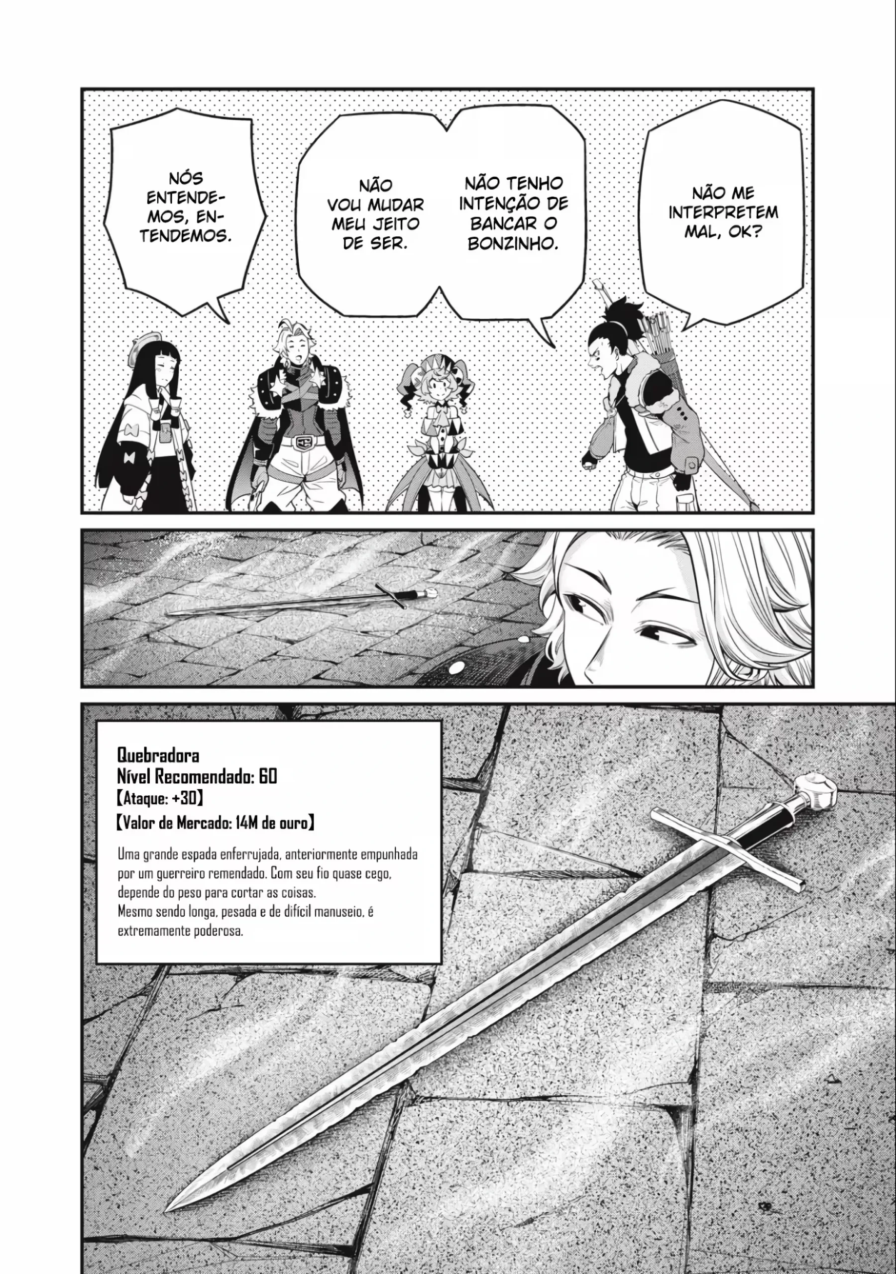 Tsuihou sareta Tensei Juukishi wa Game Chishiki de Musou suru — Cap. 58, pág. 7
