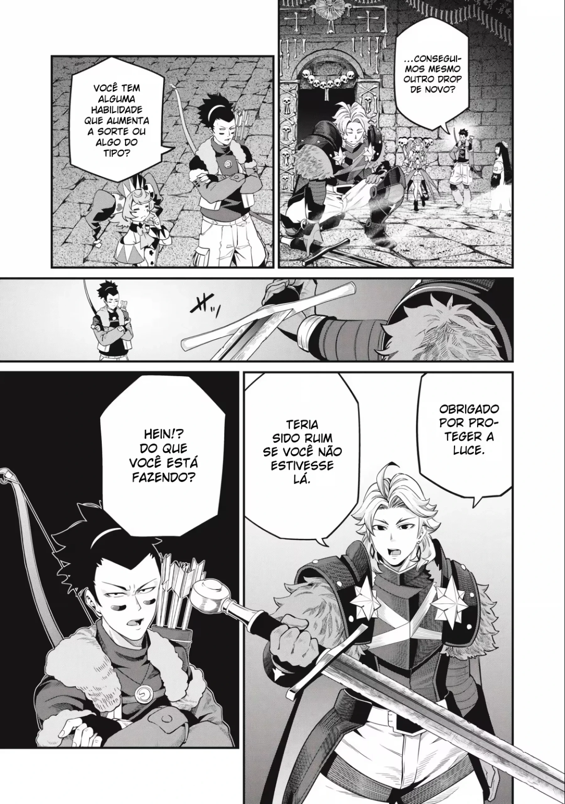 Tsuihou sareta Tensei Juukishi wa Game Chishiki de Musou suru — Cap. 58, pág. 8