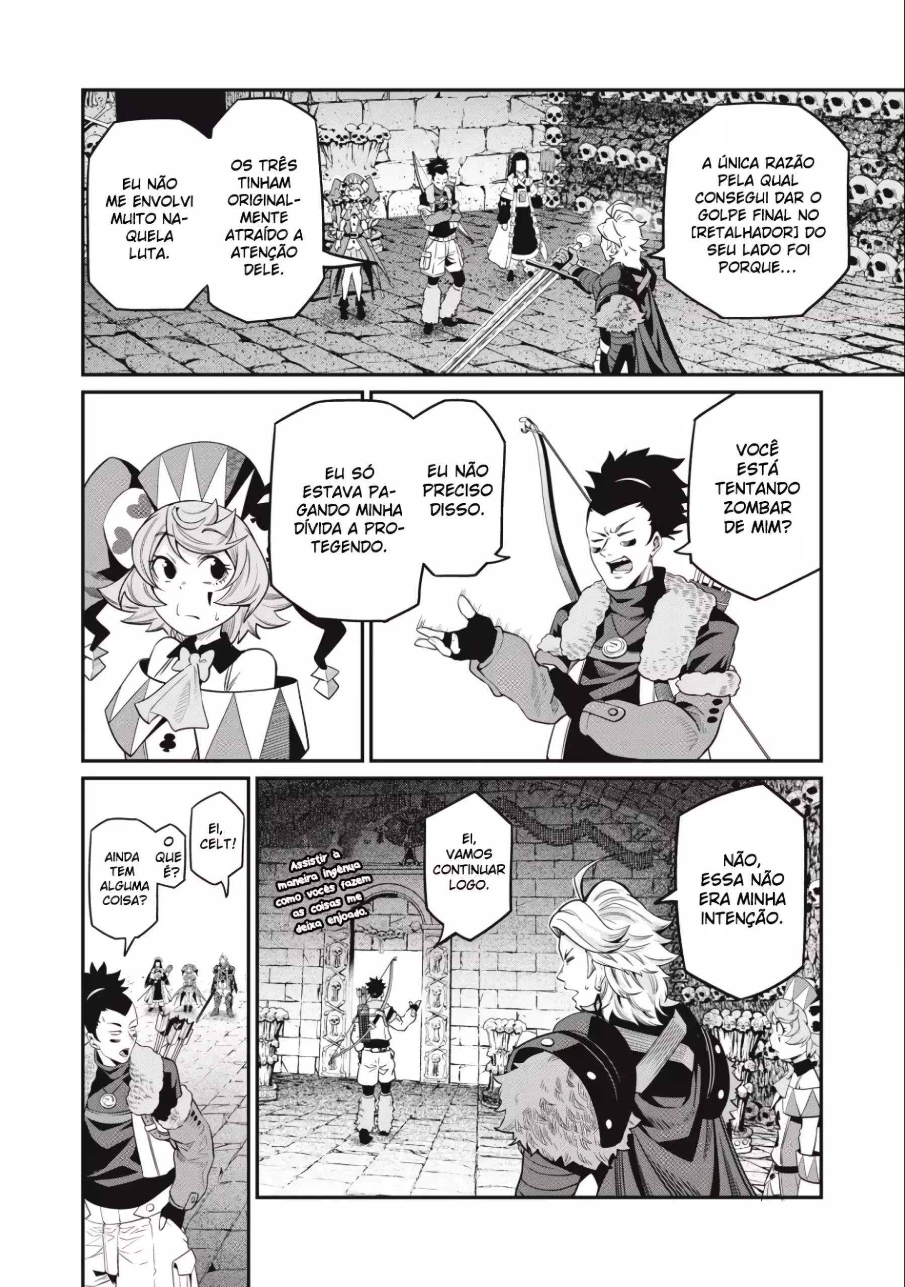 Tsuihou sareta Tensei Juukishi wa Game Chishiki de Musou suru — Cap. 58, pág. 9