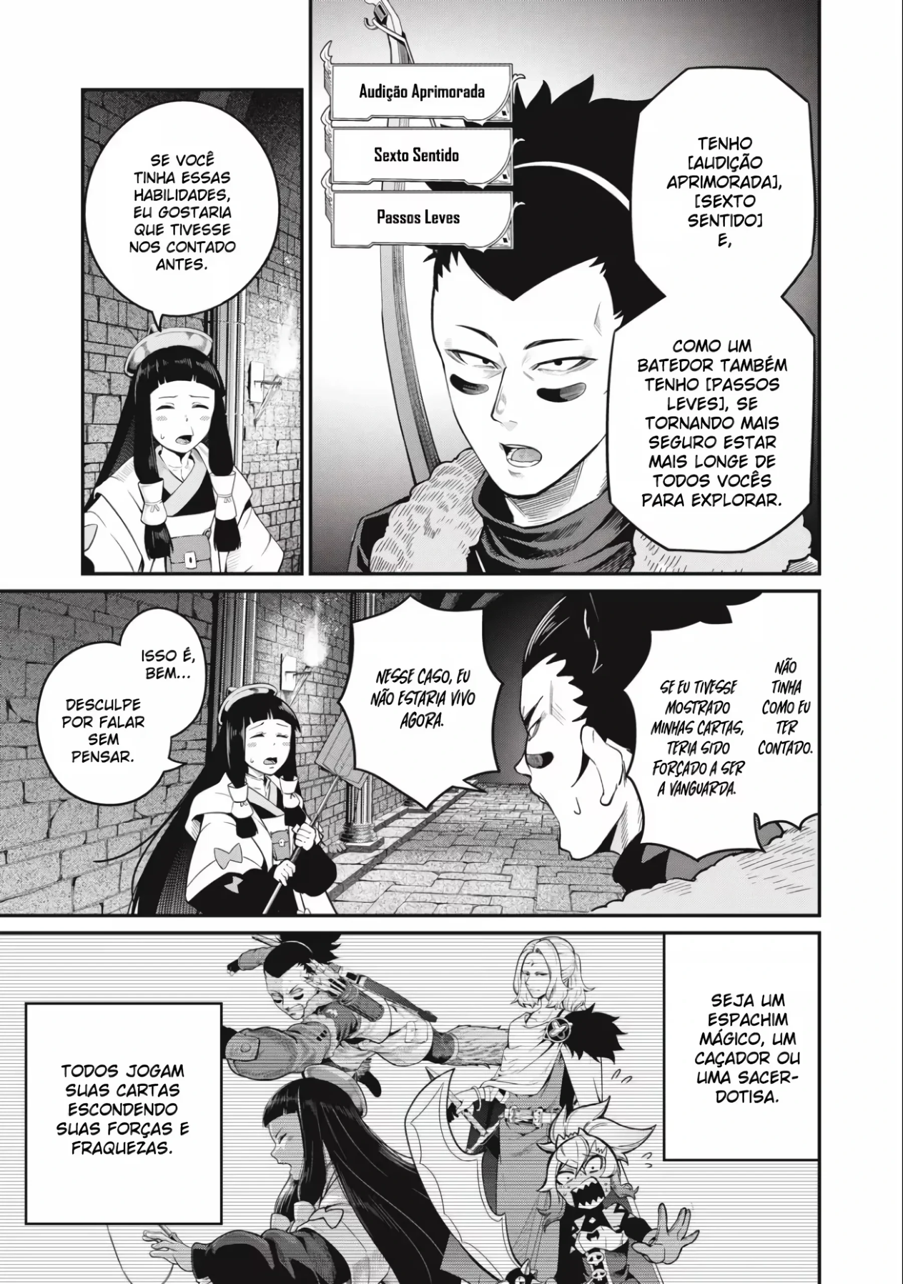 Tsuihou sareta Tensei Juukishi wa Game Chishiki de Musou suru — Cap. 58, pág. 12
