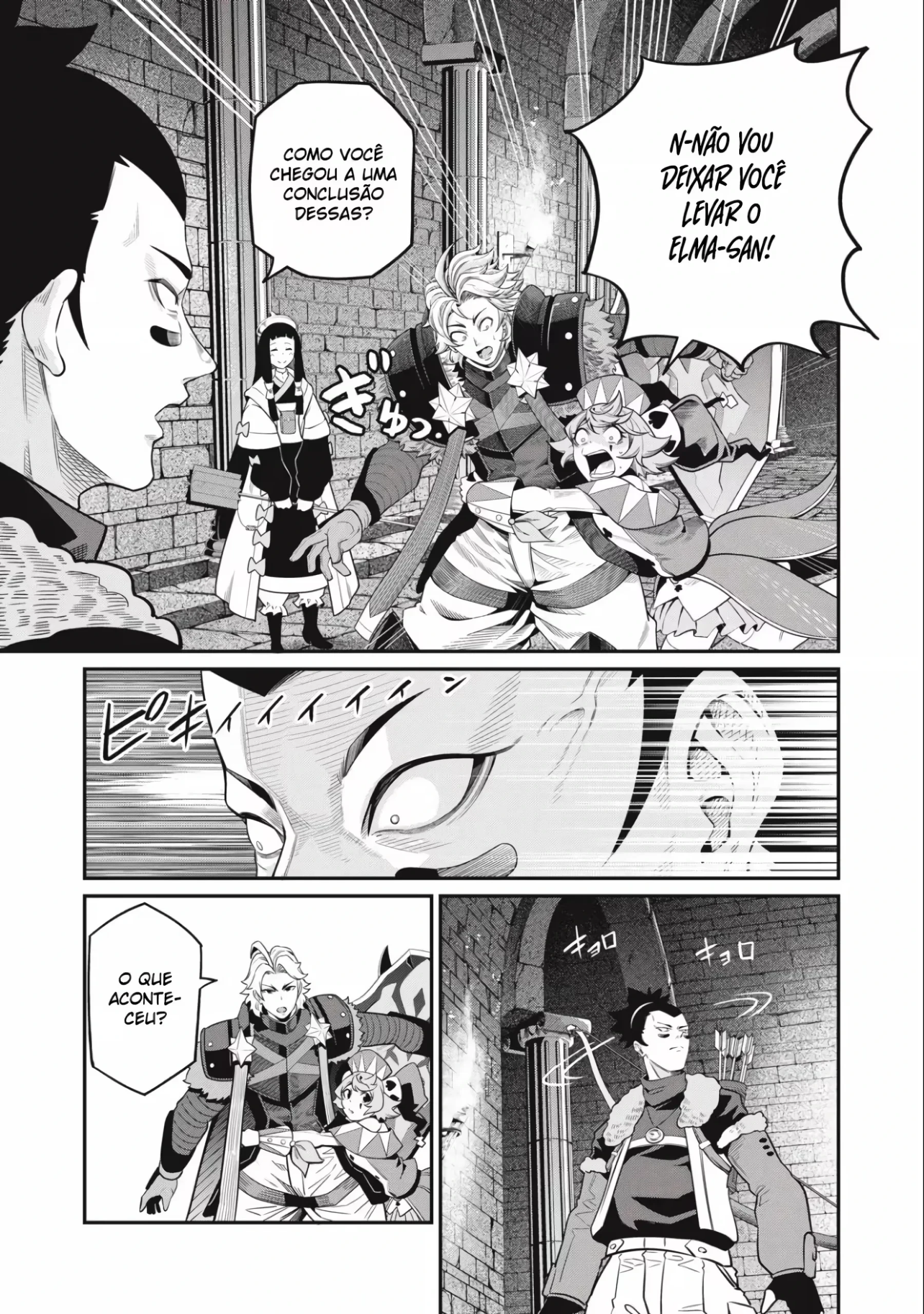 Tsuihou sareta Tensei Juukishi wa Game Chishiki de Musou suru — Cap. 58, pág. 14