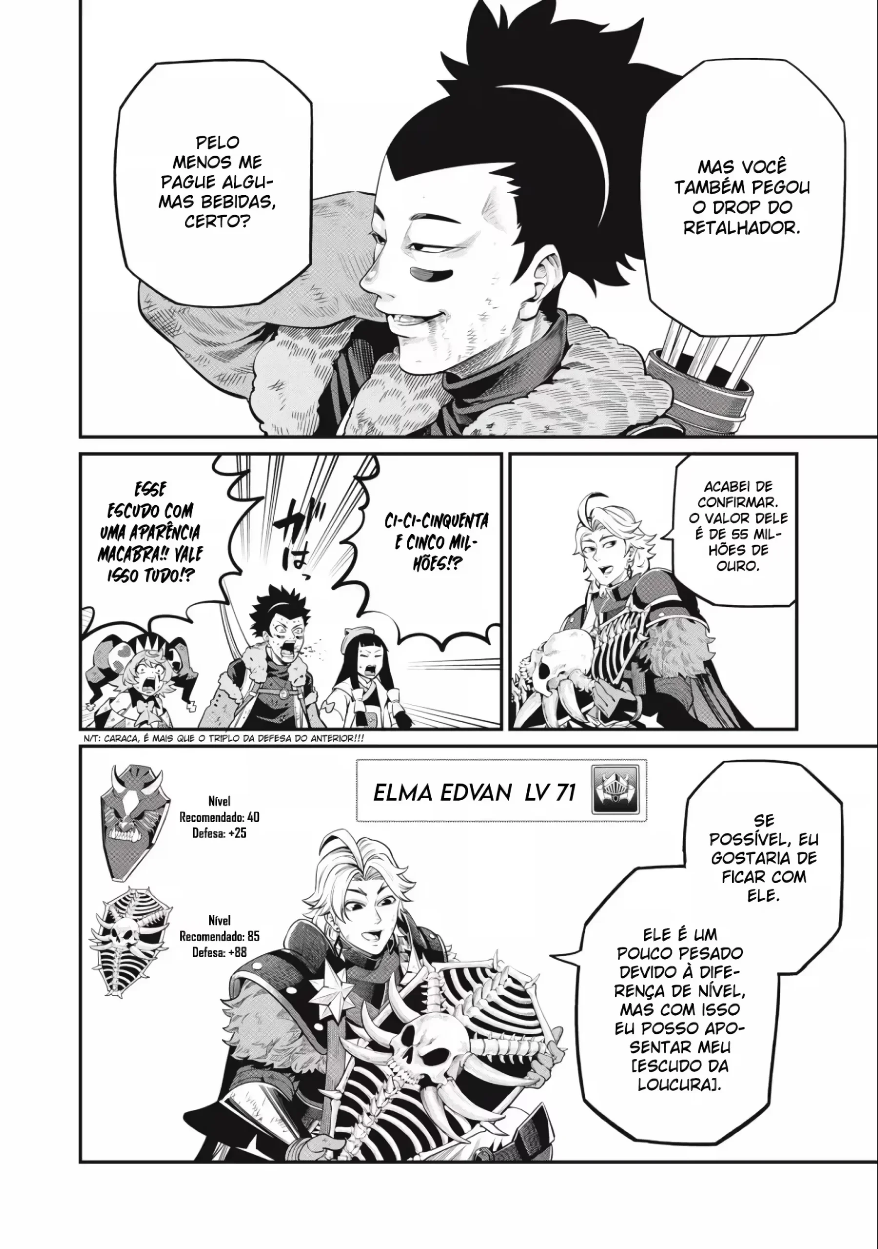 Tsuihou sareta Tensei Juukishi wa Game Chishiki de Musou suru — Cap. 64, pág. 5