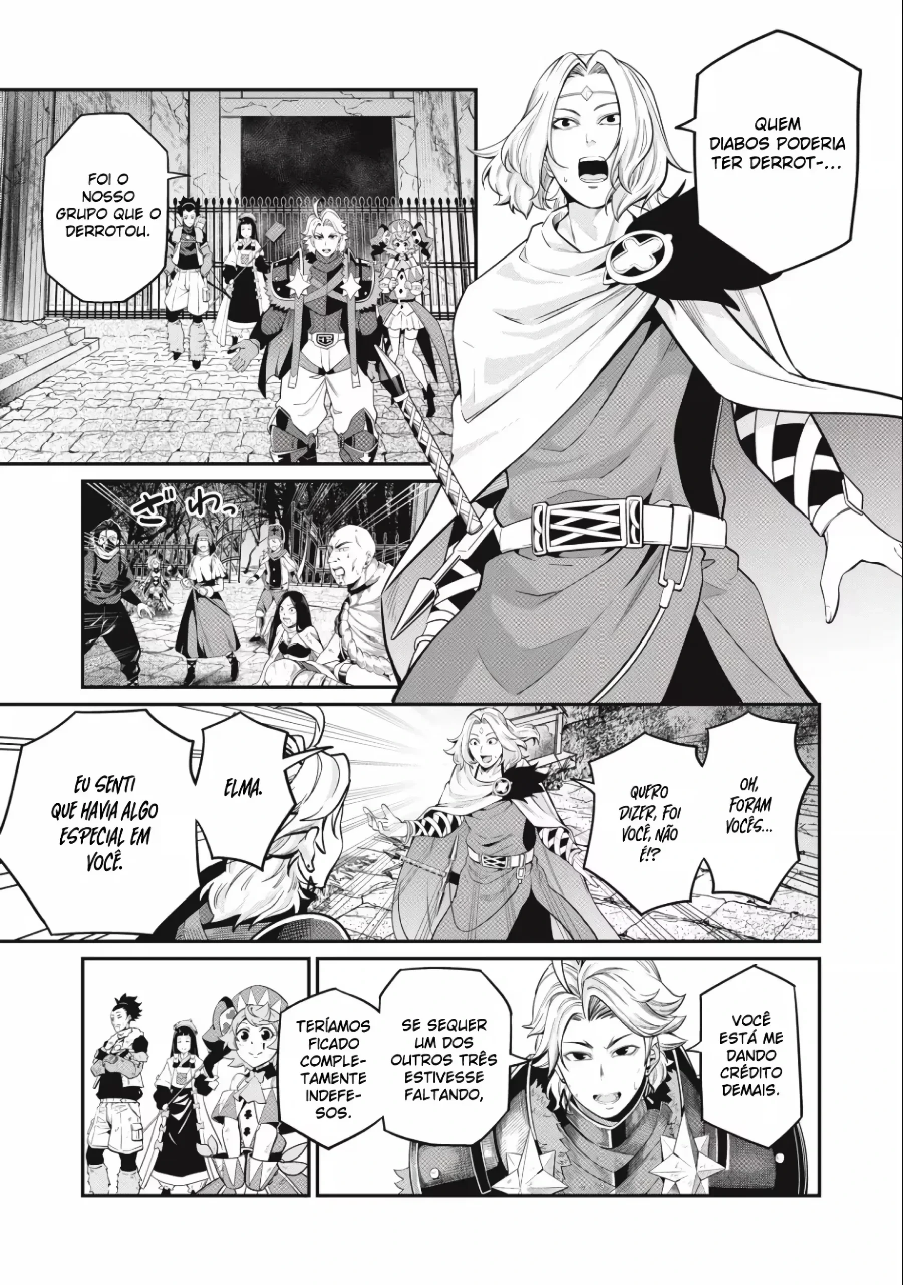 Tsuihou sareta Tensei Juukishi wa Game Chishiki de Musou suru — Cap. 64, pág. 14
