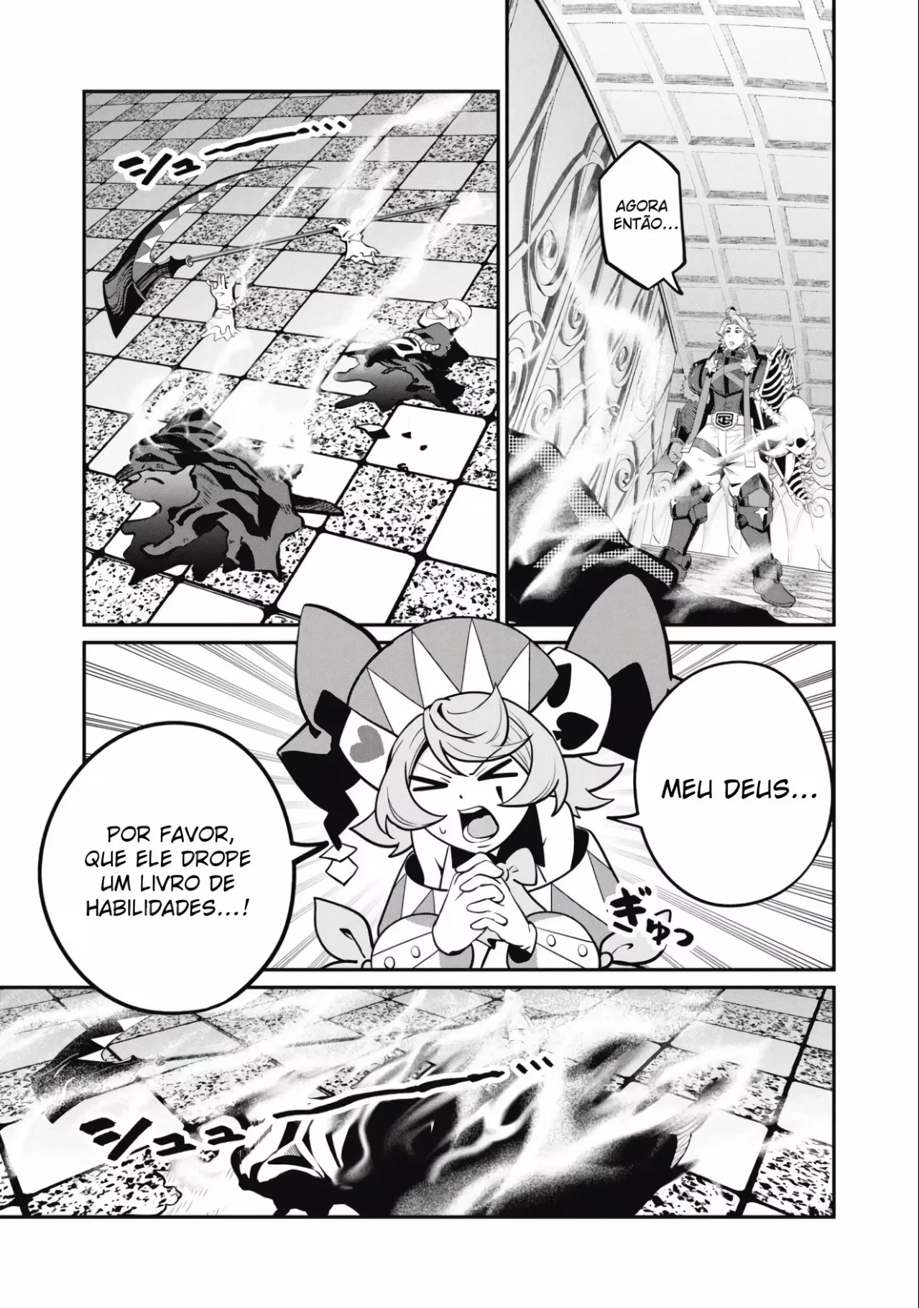 Tsuihou sareta Tensei Juukishi wa Game Chishiki de Musou suru — Cap. 68, pág. 14