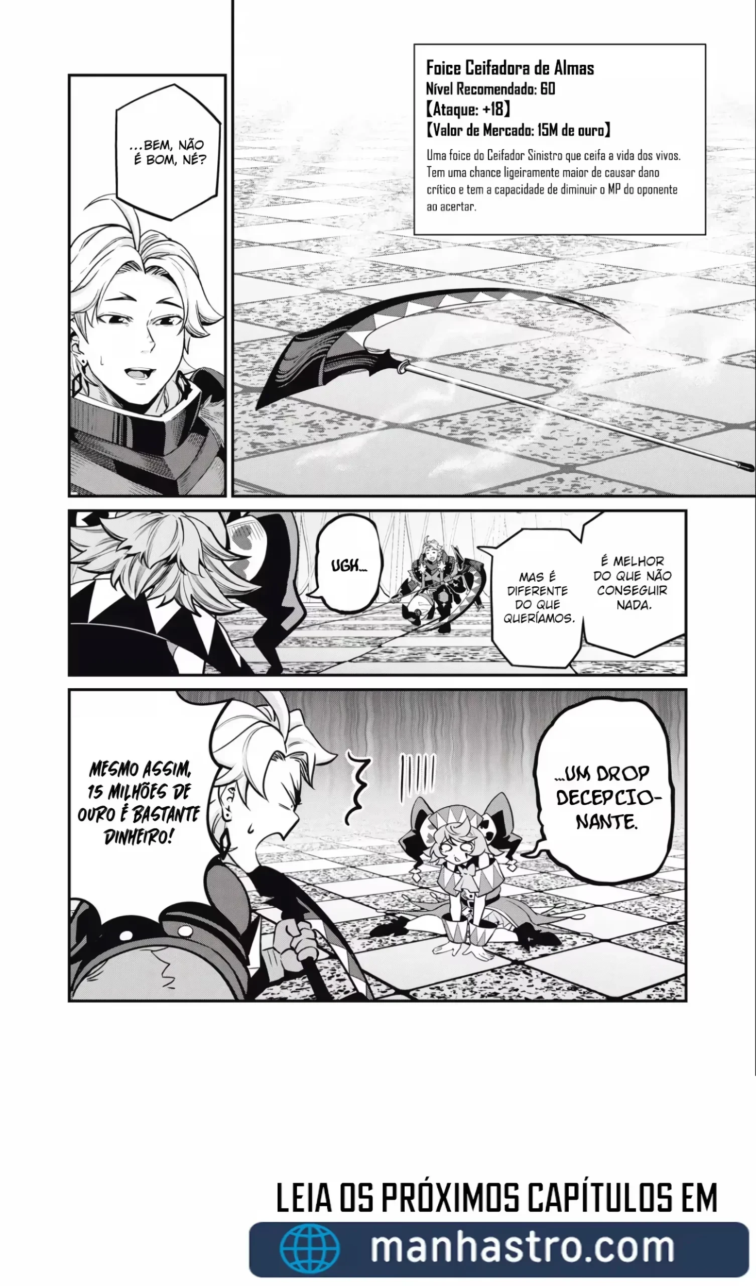 Tsuihou sareta Tensei Juukishi wa Game Chishiki de Musou suru — Cap. 68, pág. 15