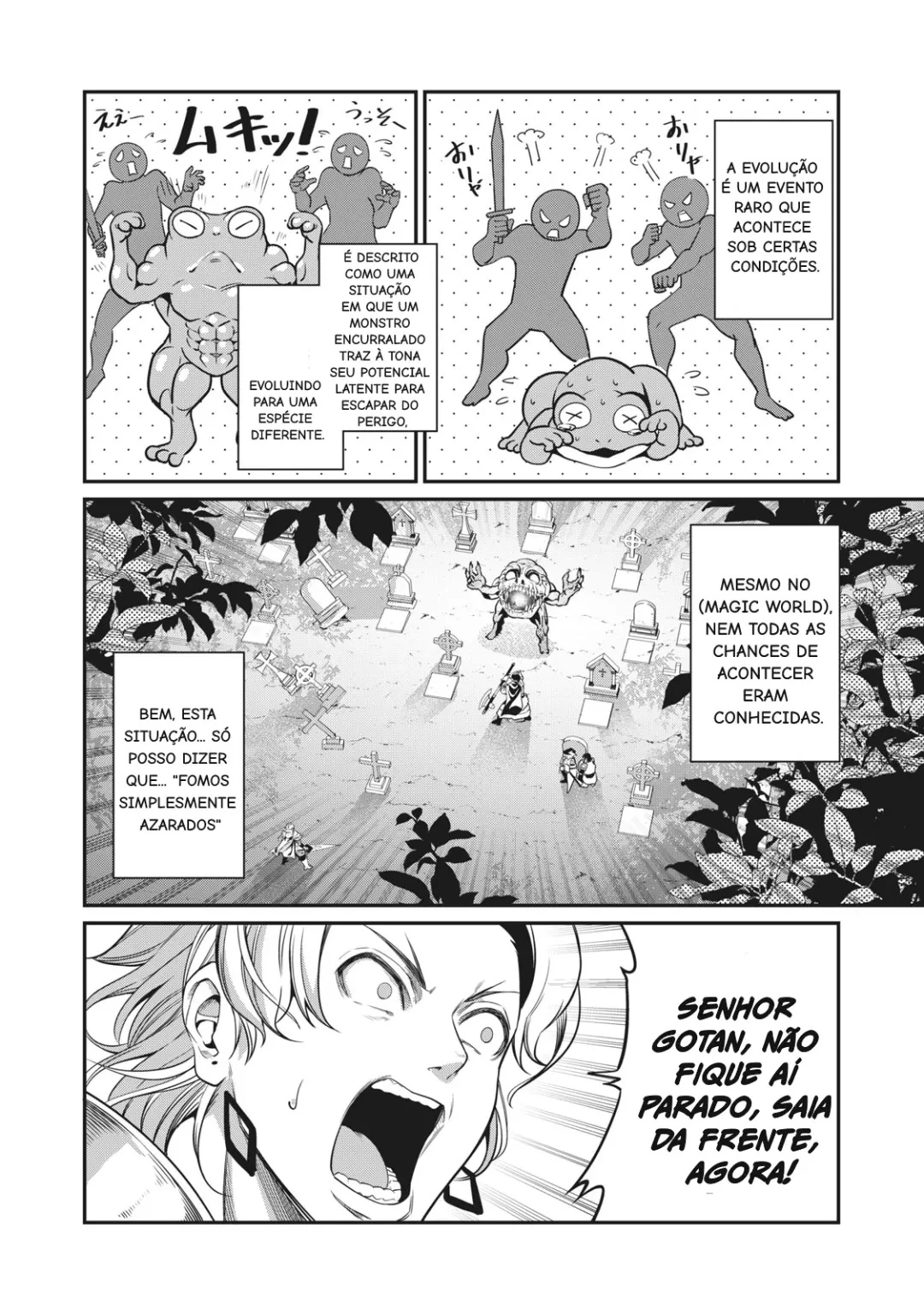 Tsuihou sareta Tensei Juukishi wa Game Chishiki de Musou suru — Cap. 7, pág. 3