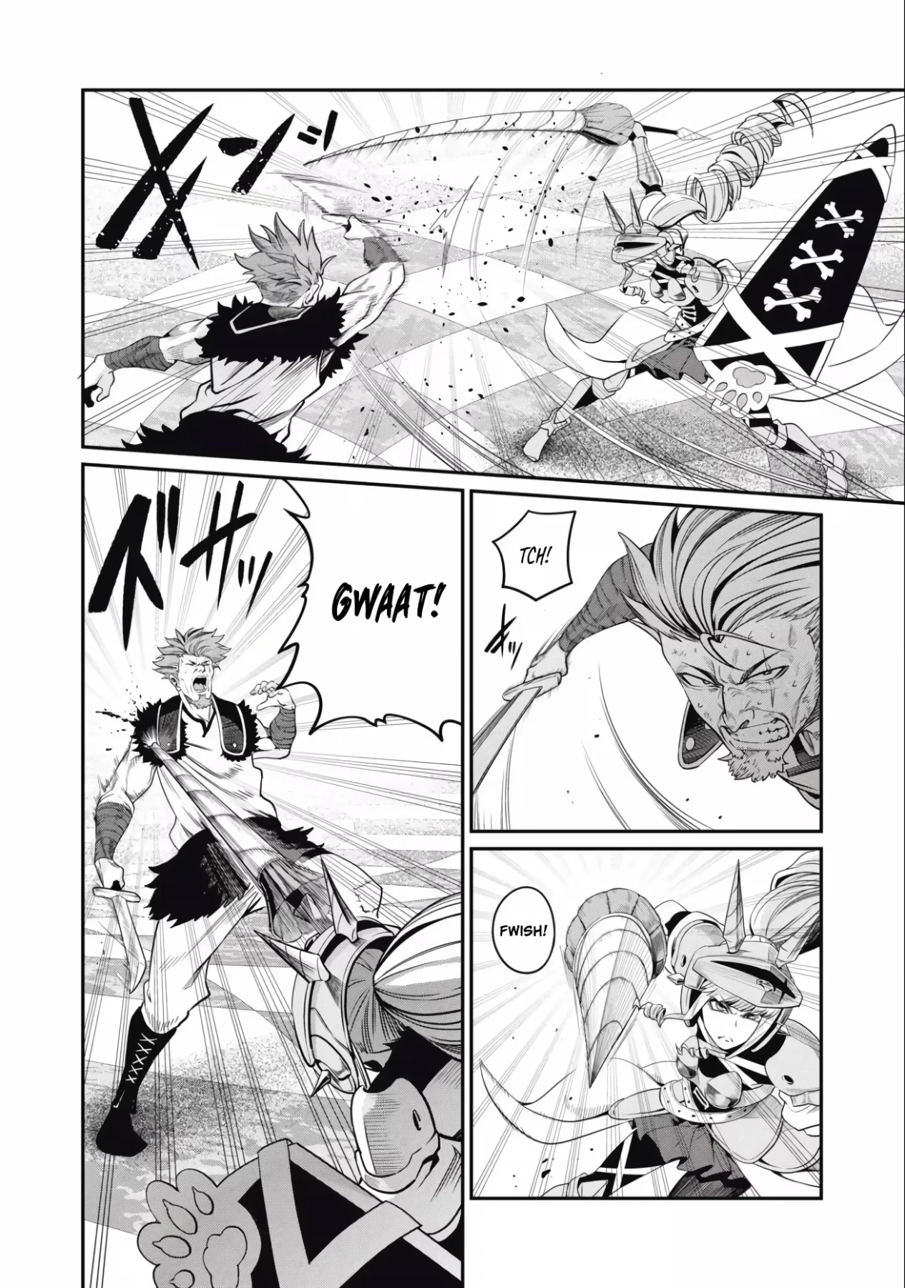 Tsuihou sareta Tensei Juukishi wa Game Chishiki de Musou suru — Cap. 73, pág. 5