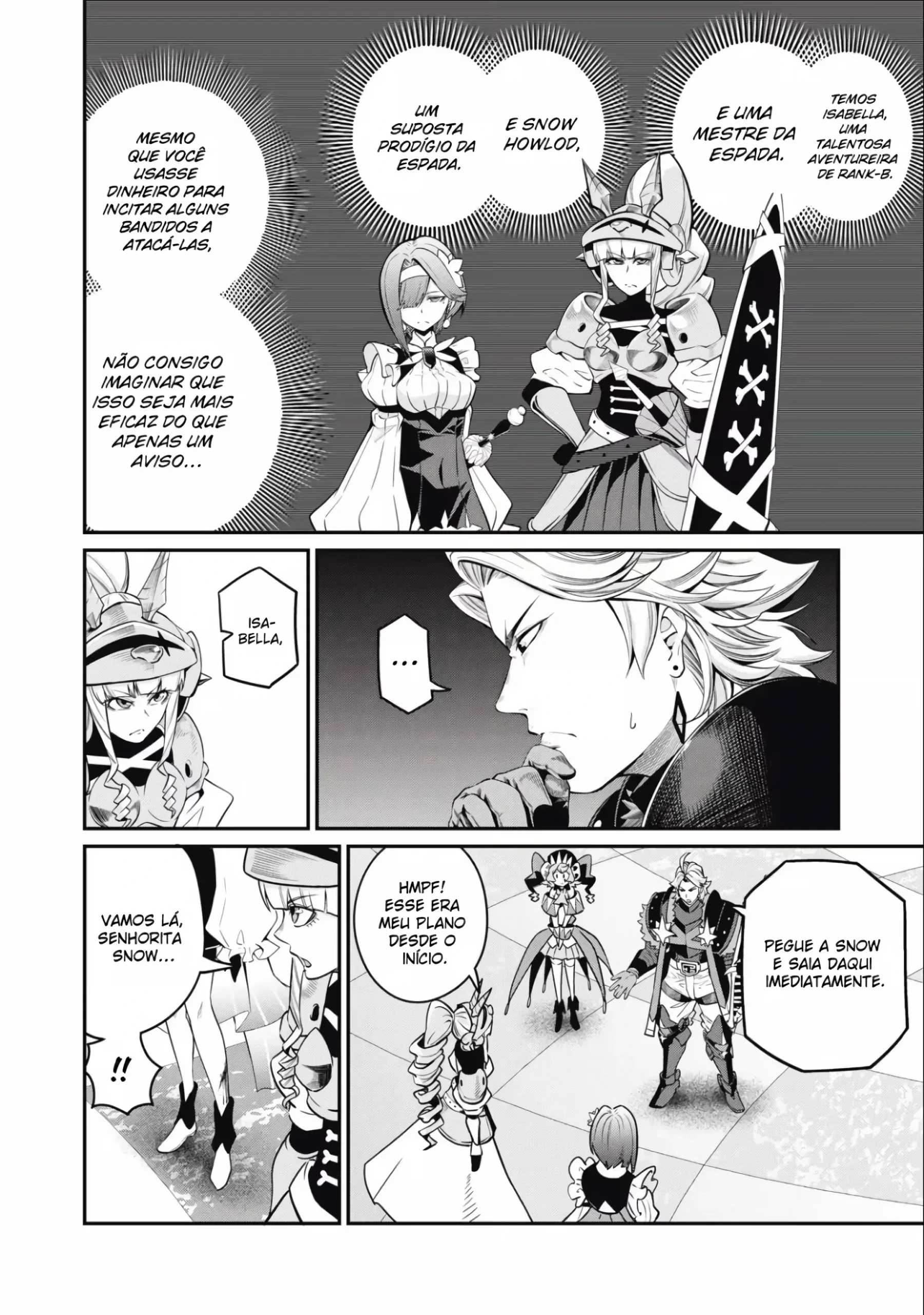 Tsuihou sareta Tensei Juukishi wa Game Chishiki de Musou suru — Cap. 74, pág. 3
