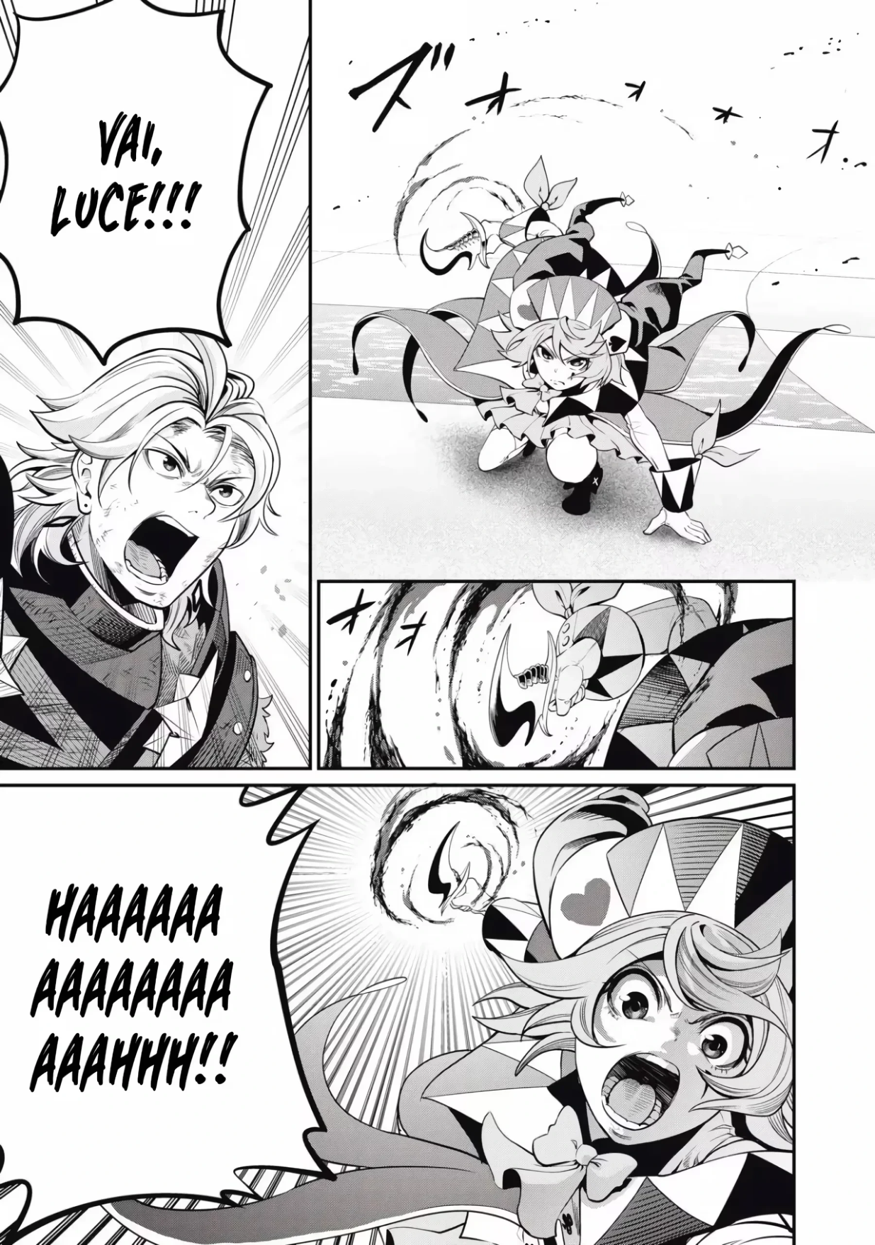 Tsuihou sareta Tensei Juukishi wa Game Chishiki de Musou suru — Cap. 77, pág. 14