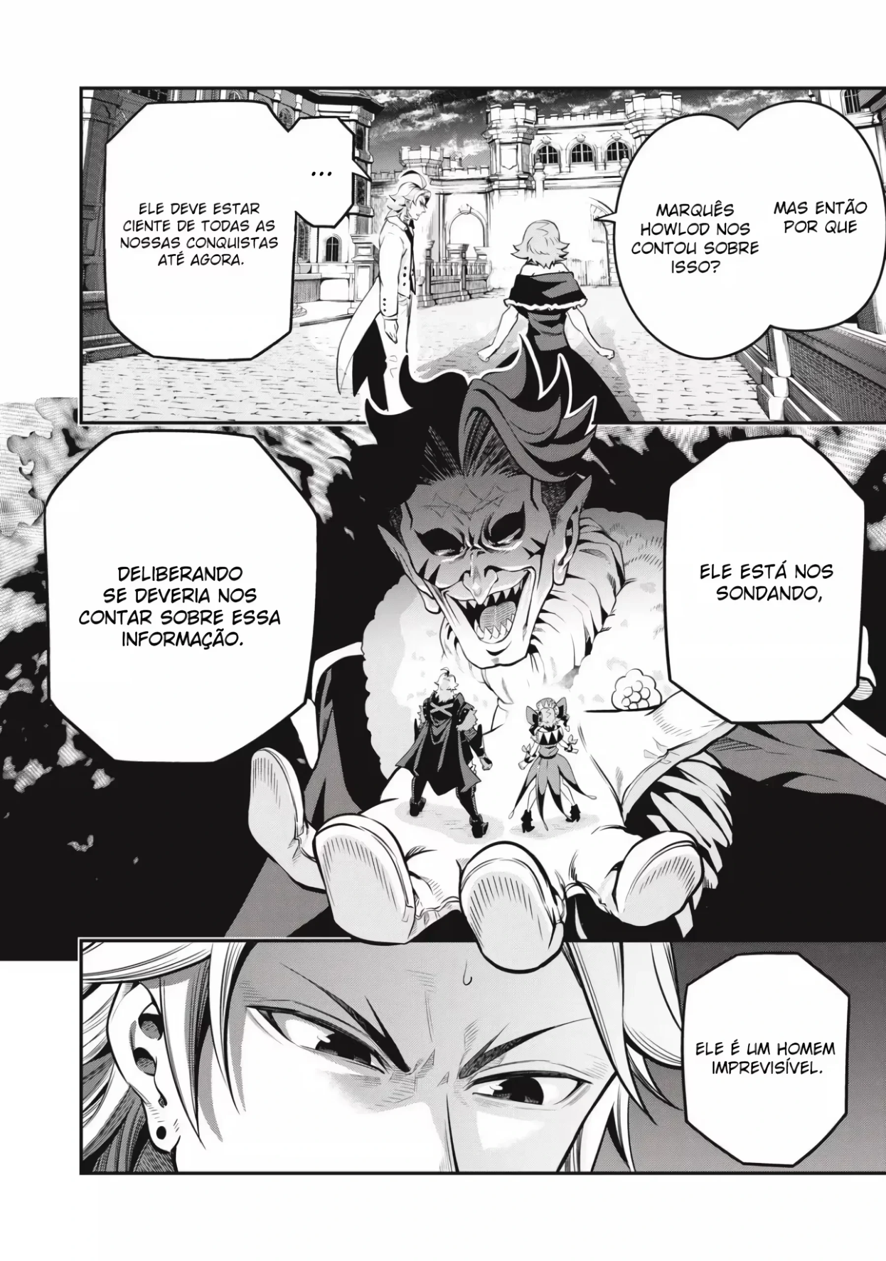 Tsuihou sareta Tensei Juukishi wa Game Chishiki de Musou suru — Cap. 85, pág. 12