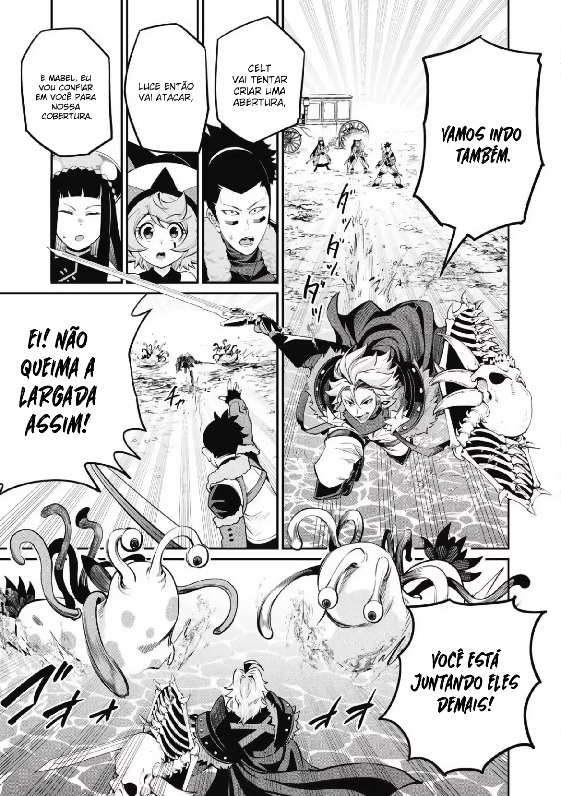 Tsuihou sareta Tensei Juukishi wa Game Chishiki de Musou suru — Cap. 90, pág. 16