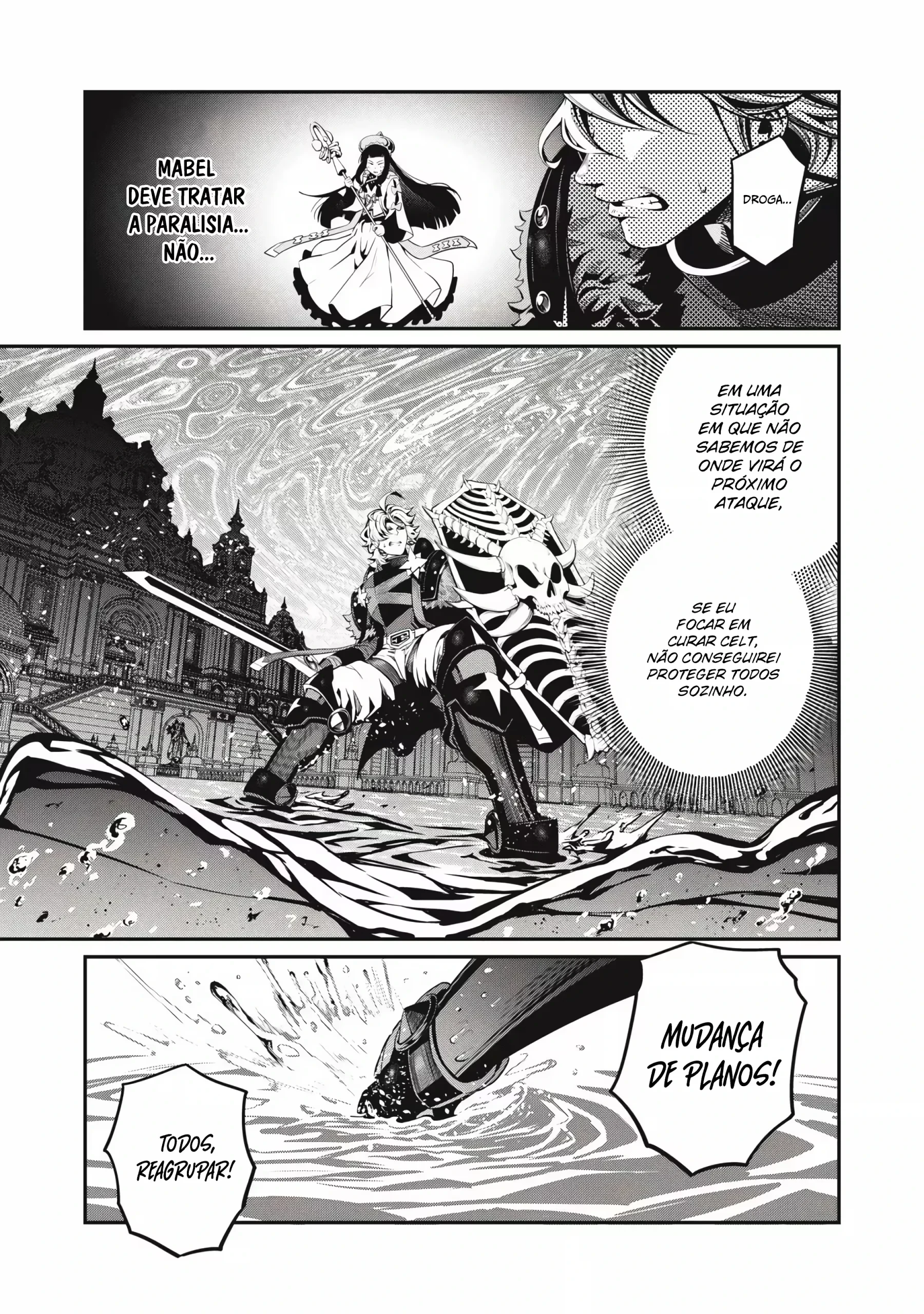 Tsuihou sareta Tensei Juukishi wa Game Chishiki de Musou suru — Cap. 94, pág. 10