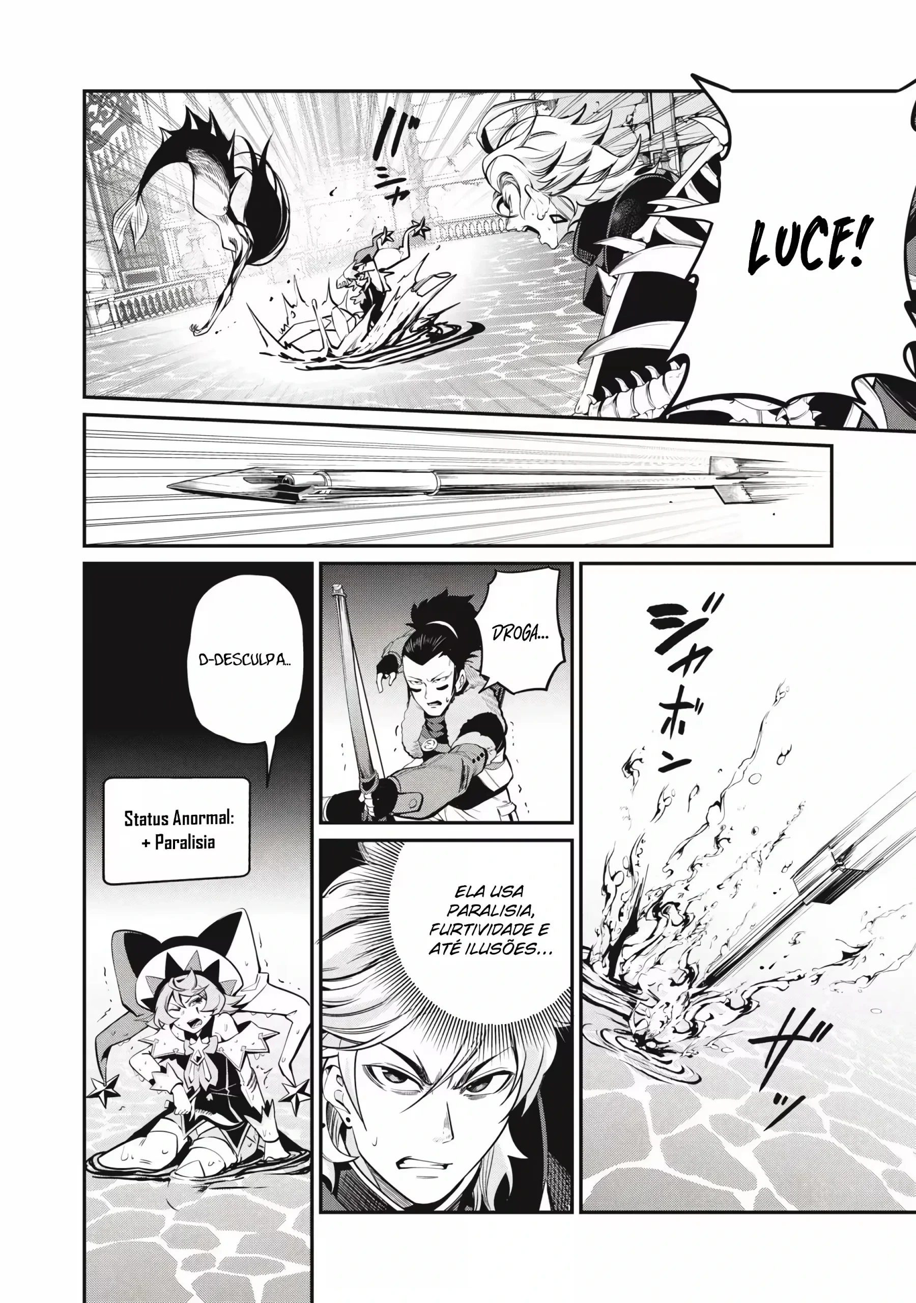 Tsuihou sareta Tensei Juukishi wa Game Chishiki de Musou suru — Cap. 95, pág. 9