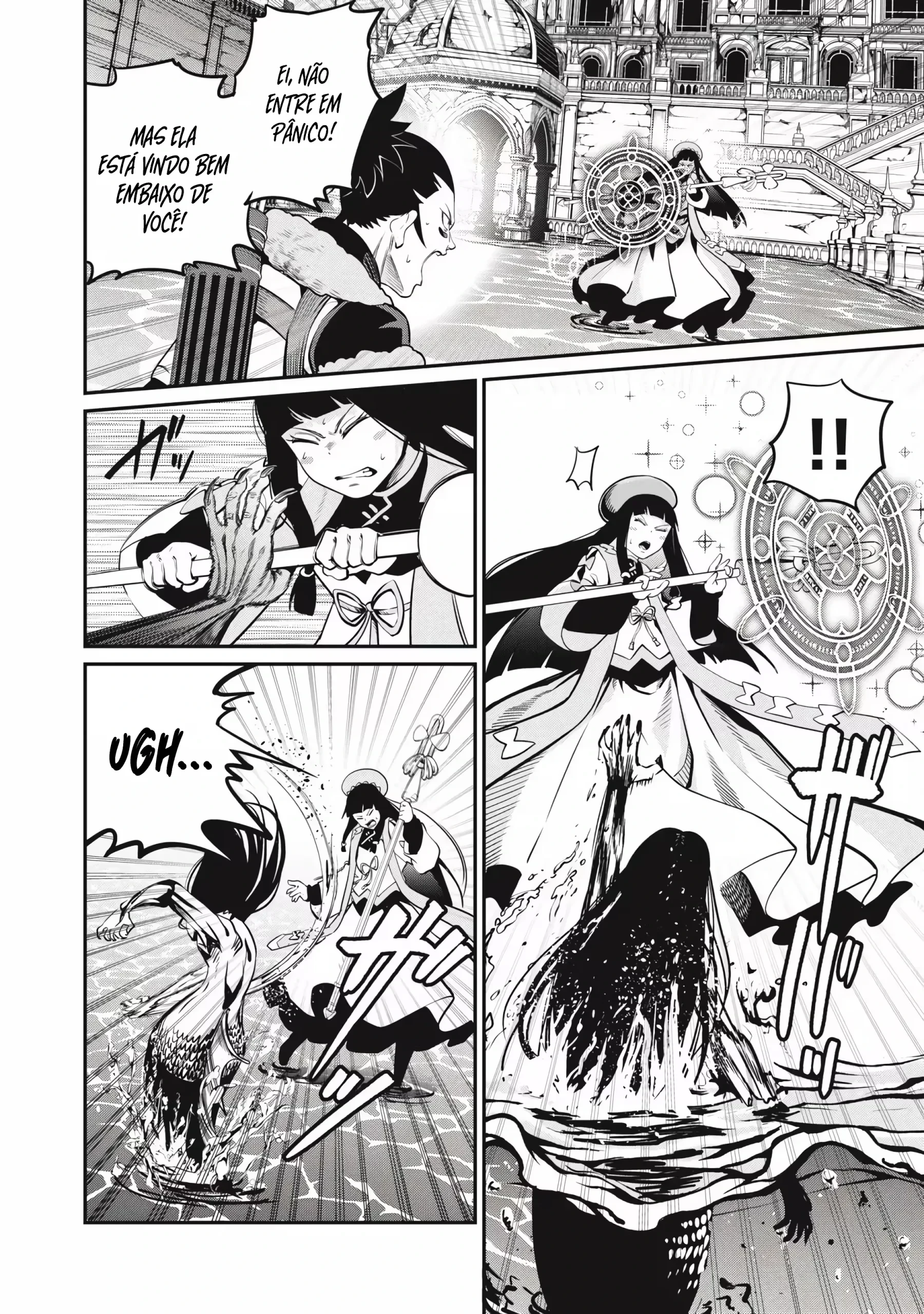 Tsuihou sareta Tensei Juukishi wa Game Chishiki de Musou suru — Cap. 95, pág. 11