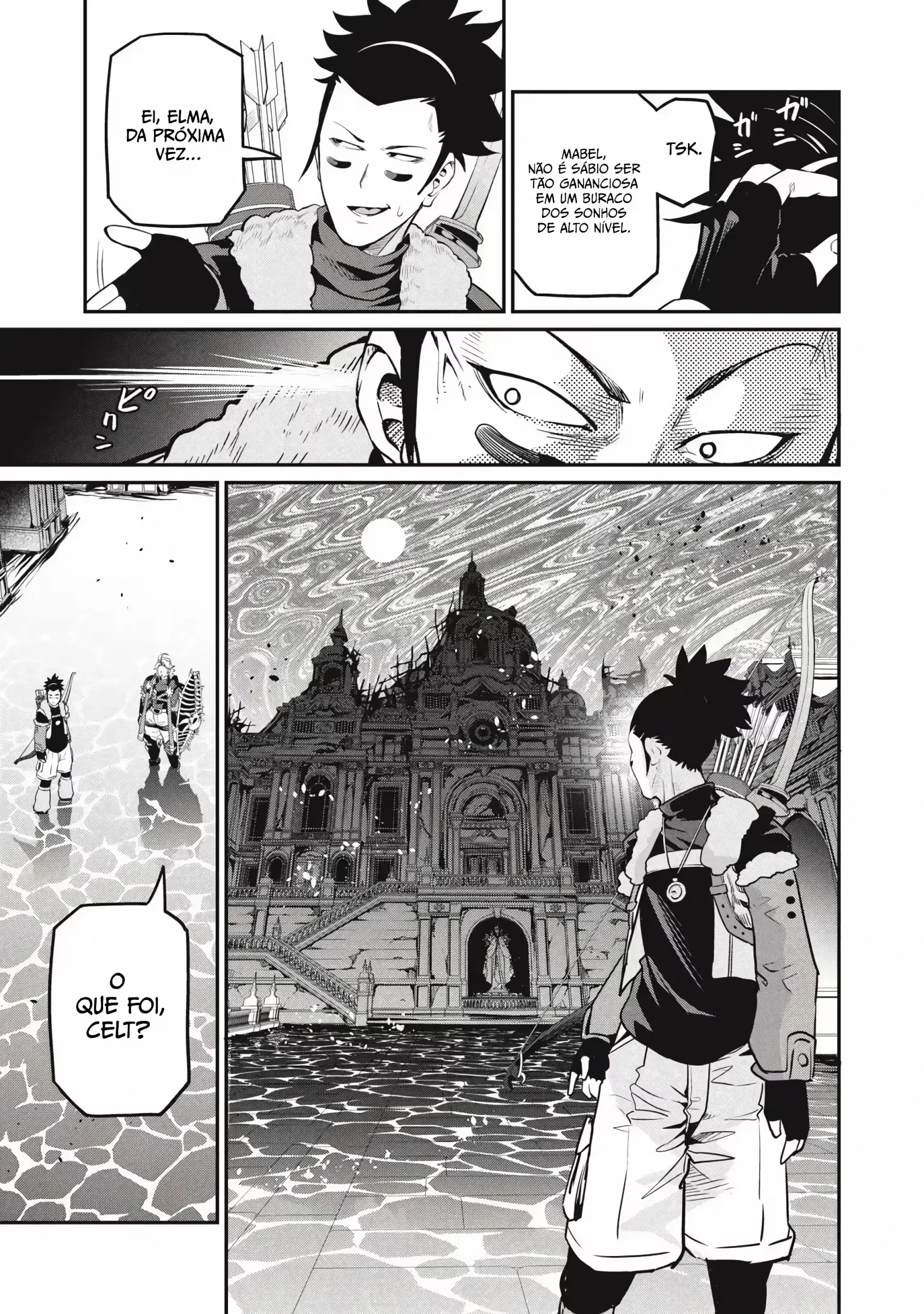 Tsuihou sareta Tensei Juukishi wa Game Chishiki de Musou suru — Cap. 97, pág. 14