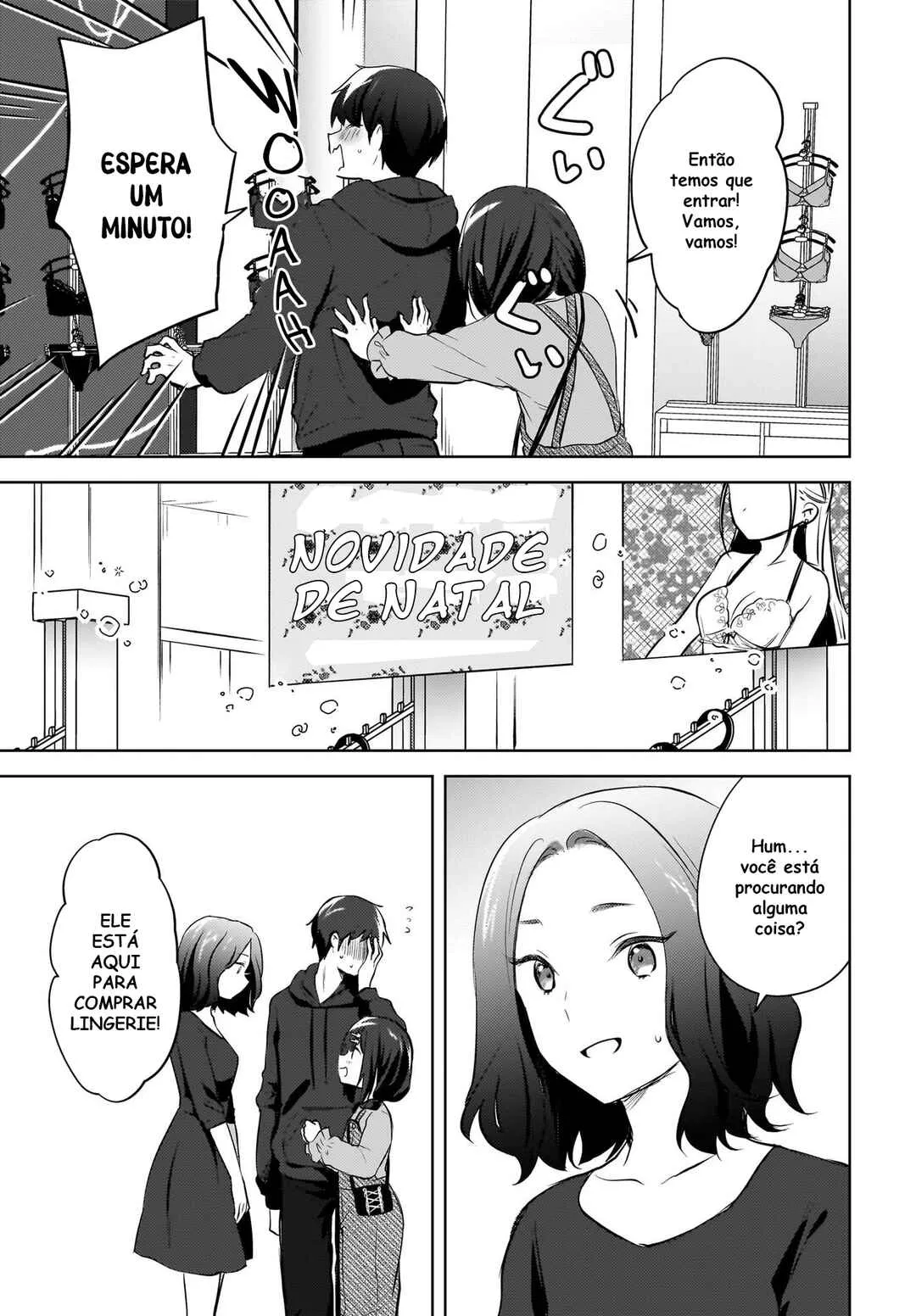 Ushiro no Seki no Gal ni Sukarete Shimatta.: Mou Ore wa Dame kamo Shirenai. — Cap. 12, pág. 4