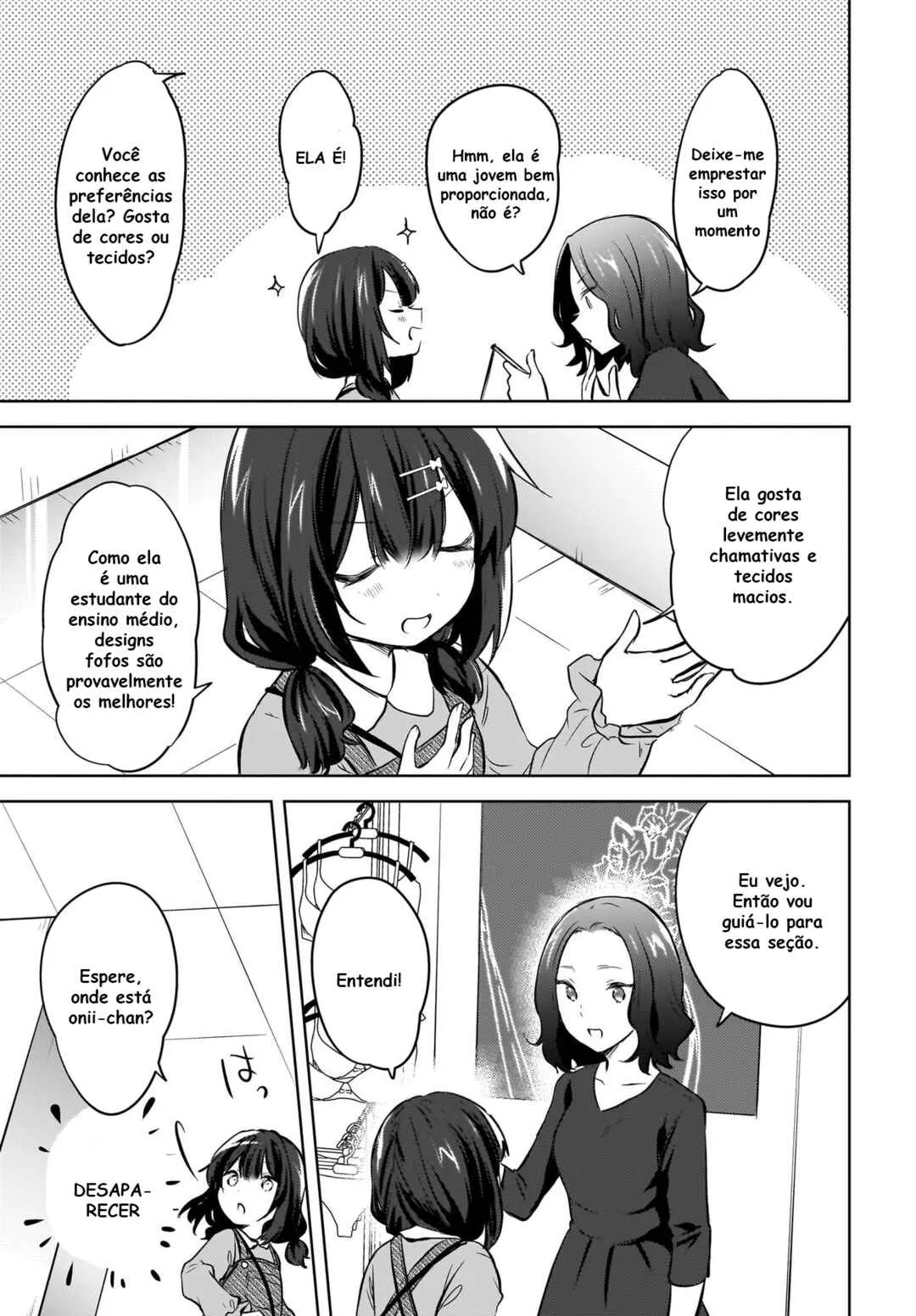 Ushiro no Seki no Gal ni Sukarete Shimatta.: Mou Ore wa Dame kamo Shirenai. — Cap. 12, pág. 6