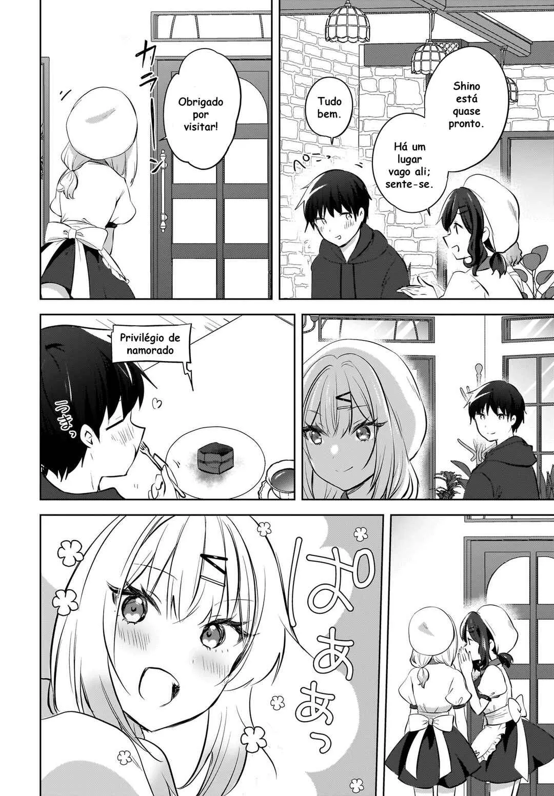 Ushiro no Seki no Gal ni Sukarete Shimatta.: Mou Ore wa Dame kamo Shirenai. — Cap. 12, pág. 15