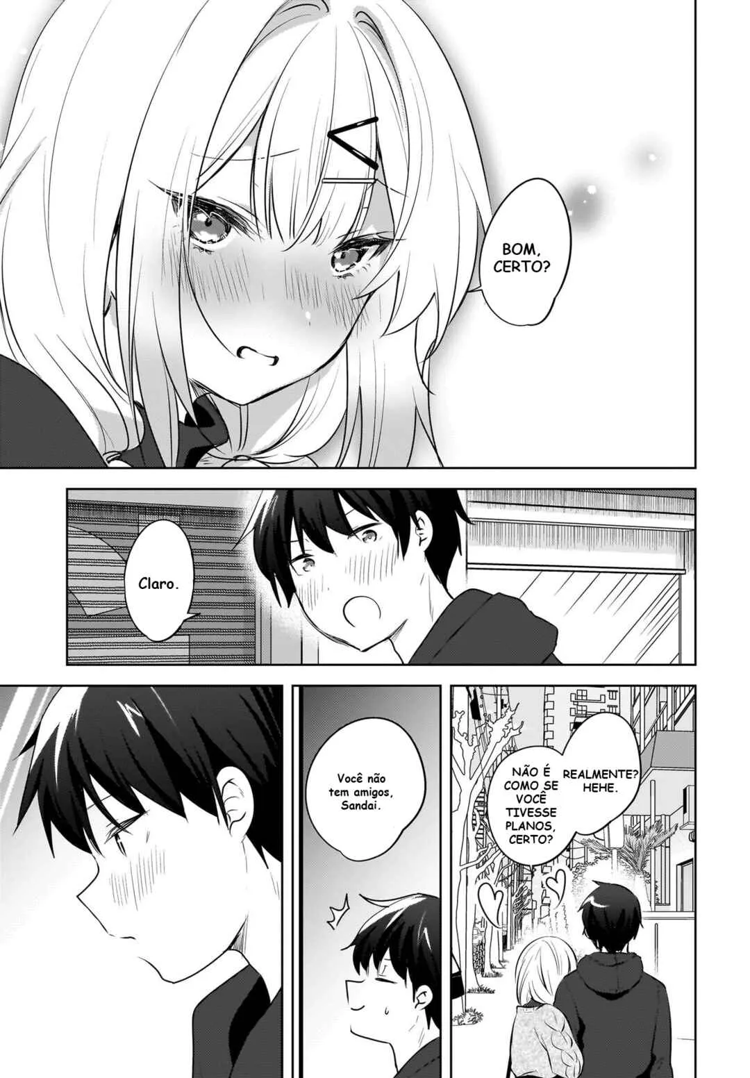 Ushiro no Seki no Gal ni Sukarete Shimatta.: Mou Ore wa Dame kamo Shirenai. — Cap. 12, pág. 22