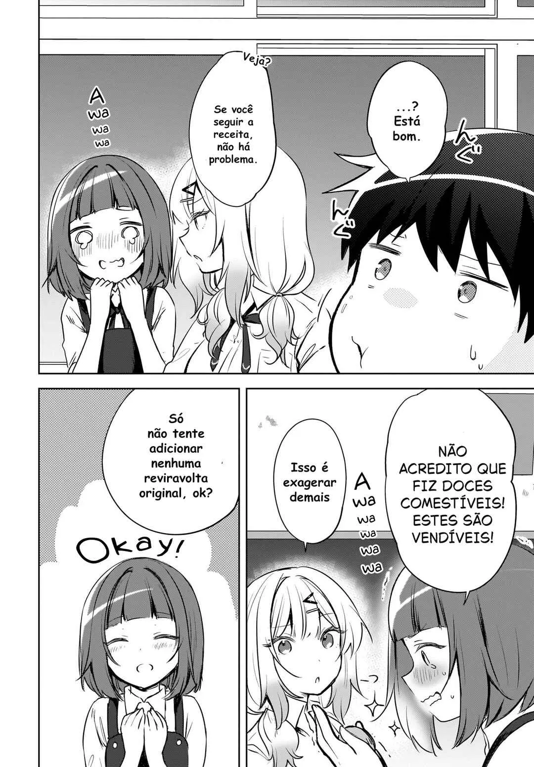 Ushiro no Seki no Gal ni Sukarete Shimatta.: Mou Ore wa Dame kamo Shirenai. — Cap. 15, pág. 3